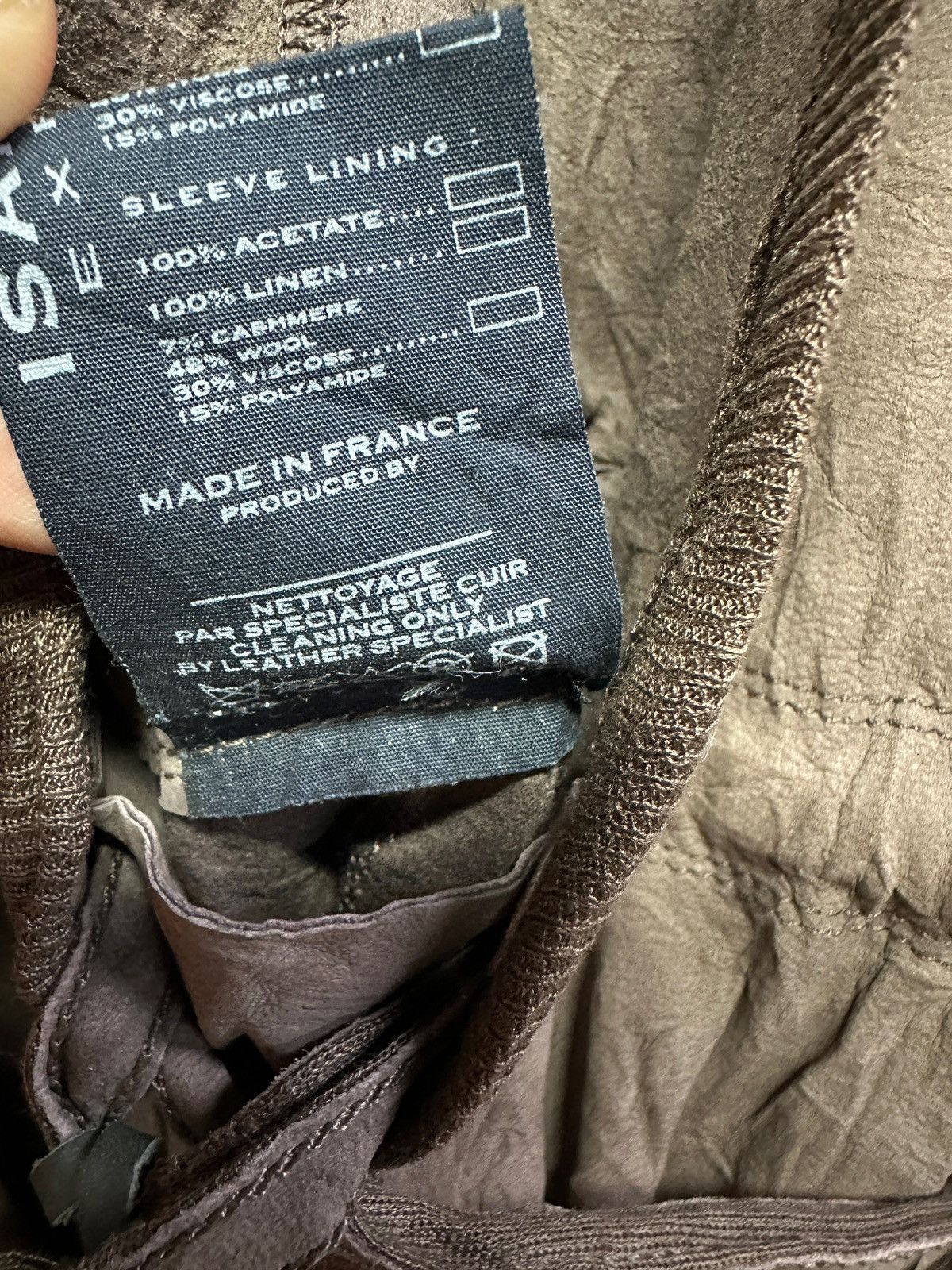 Isaac Sellam Experience Isaac sellam experience leather poncho france Size US L / EU 52-54 / 3 - 8 Thumbnail