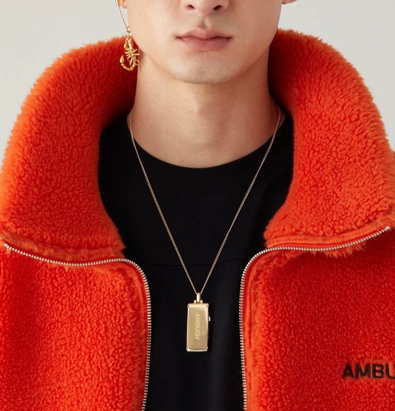 Gold USB Necklace by AMBUSH-dmc
