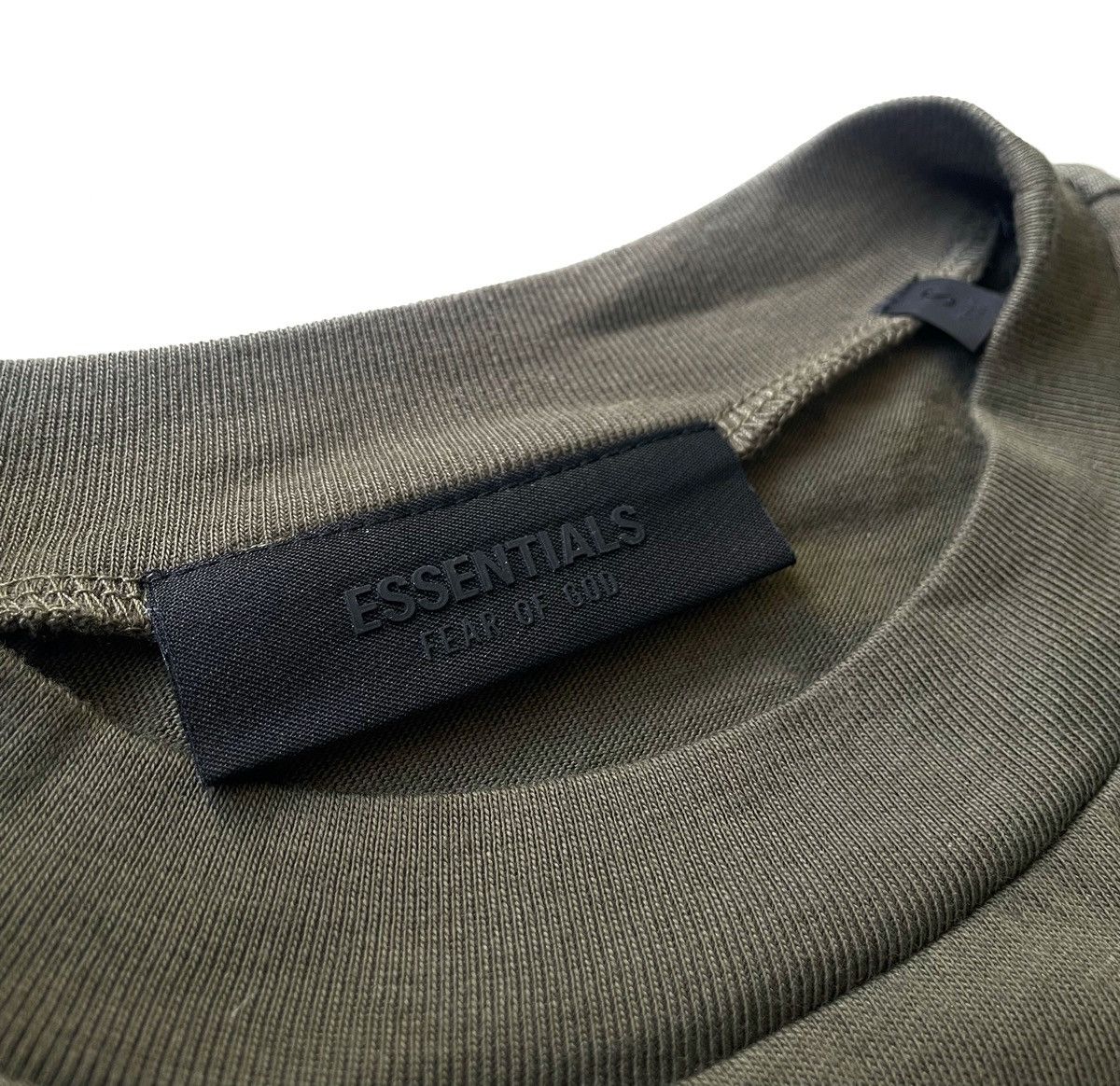 Fear of God Essentials Fear Of God Olive Women T-Shirt Big Logo Size S Size S / US 4 / IT 40 - 6 Thumbnail