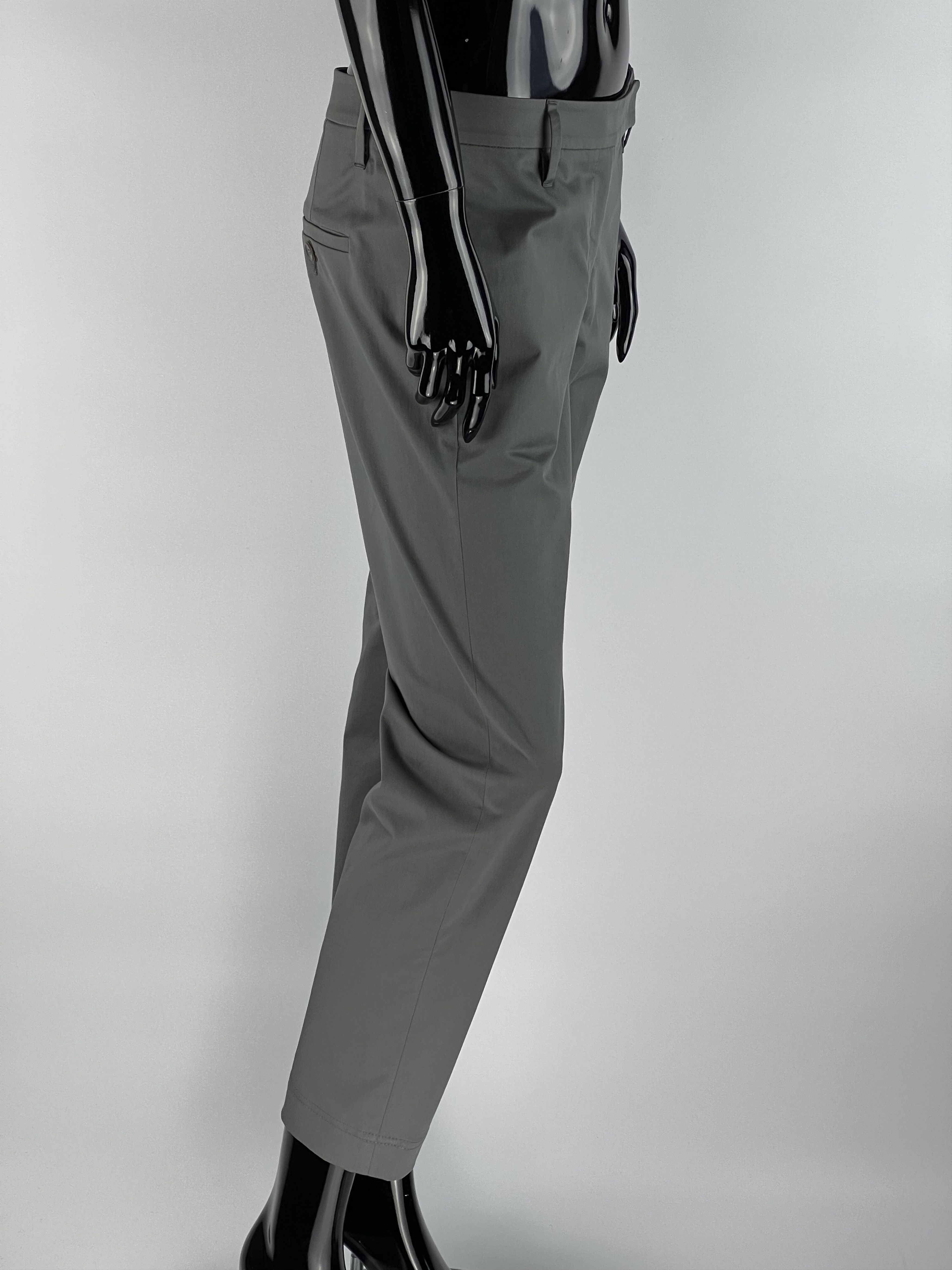 Brunello Cucinelli Brunello Cucinelli Cropped Cotton Trousers Pants Size IT42 Size 28" / US 6 / IT 42 - 2 Thumbnail