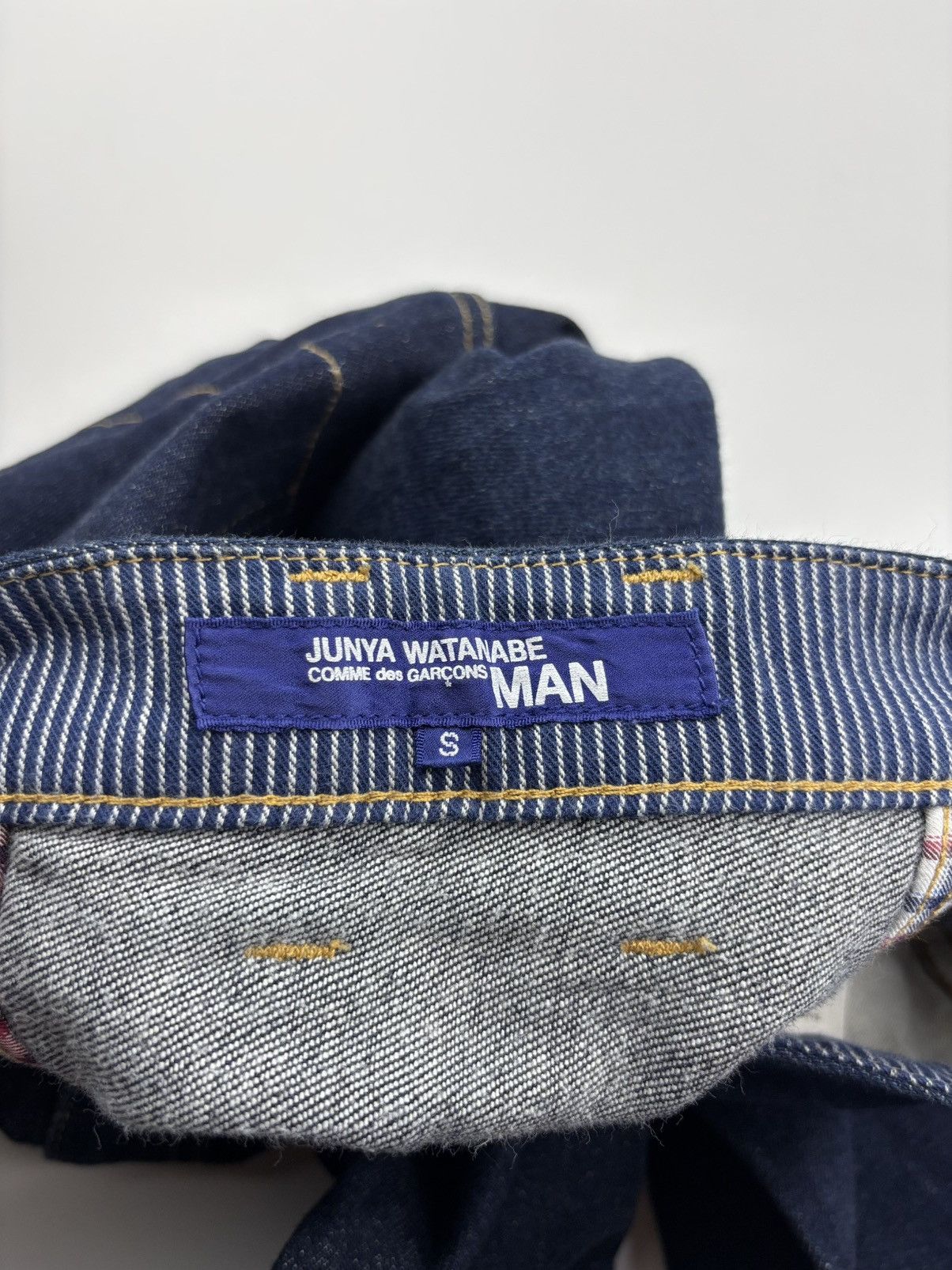 Junya Watanabe Junya Watanabe x COMME des Garçons Drop Crotch Jeans Size US 32 / EU 48 - 6 Thumbnail