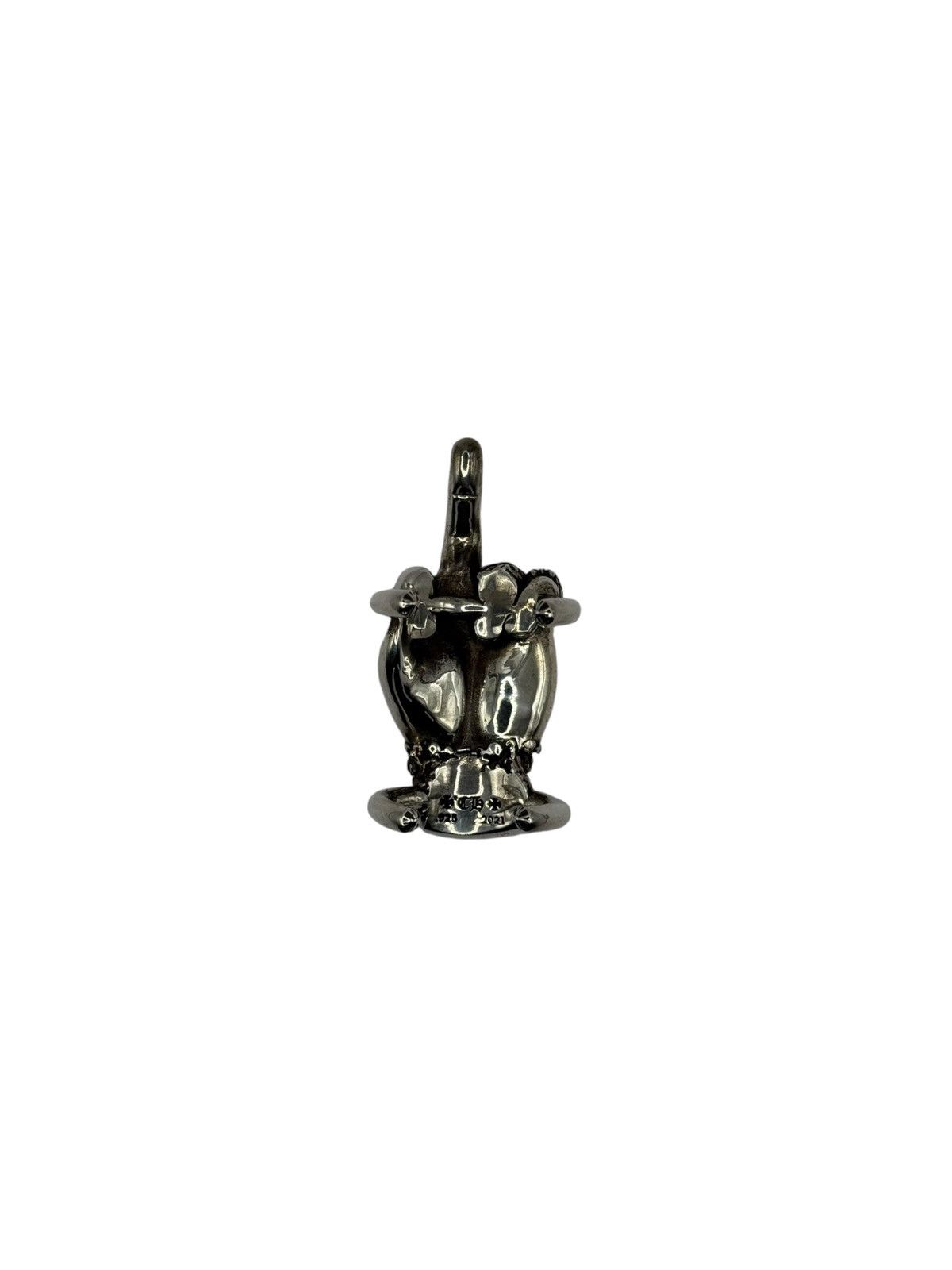 Chrome Hearts CHROME HEARTS MIDDLE FINGER MONEY CLIP Size ONE SIZE - 2 Thumbnail