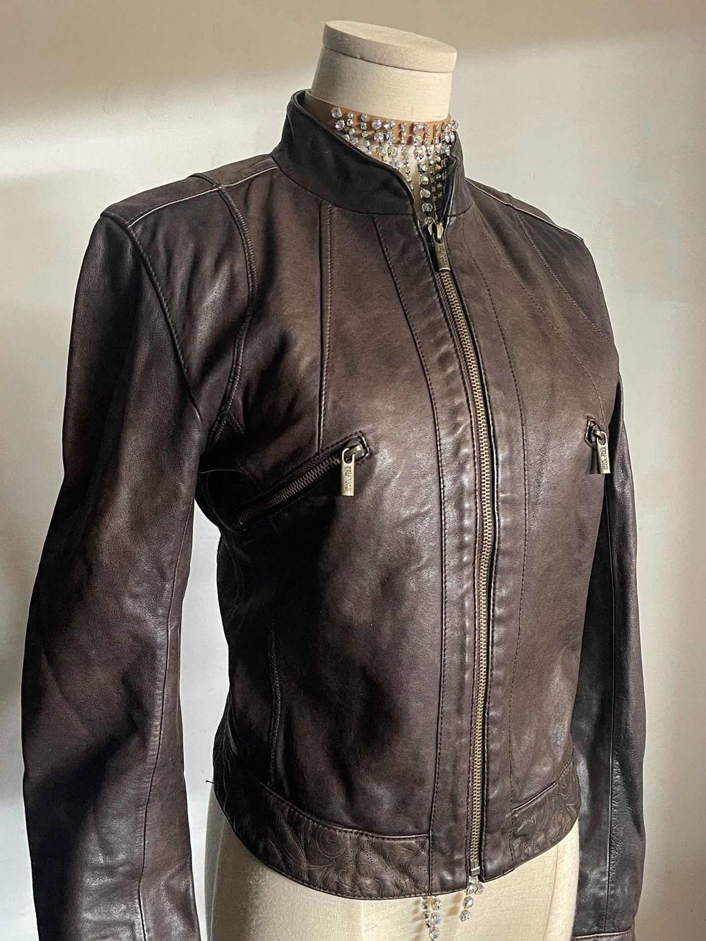 Jean Paul Gaultier Jean Paul Gaultier Motorcycle leather jacket-2505 Size US XS / EU 42 / 0 - 4 Thumbnail