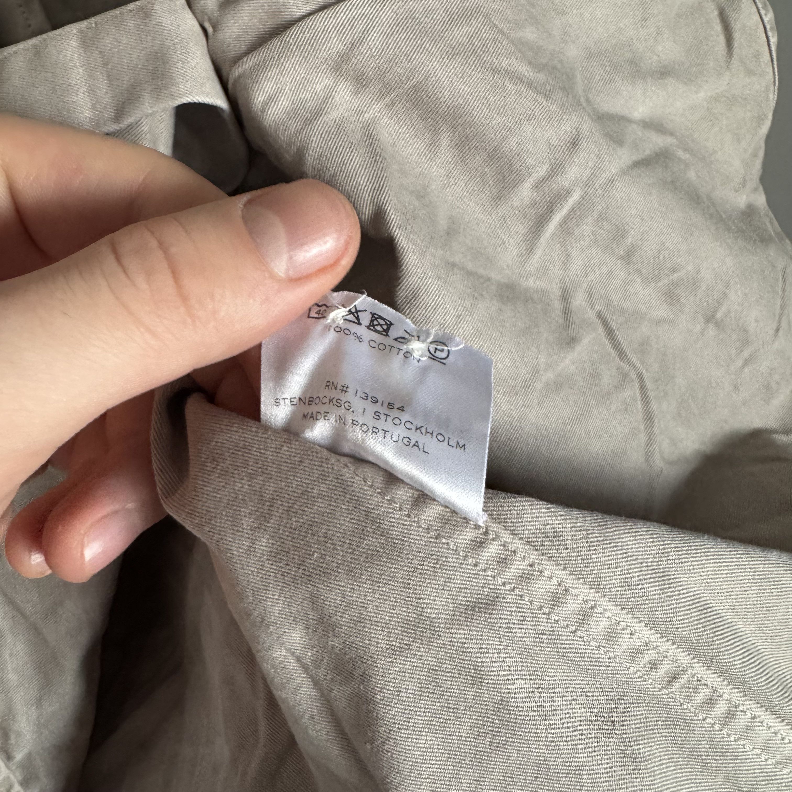 Japanese Brand × Schnaydermans SCHNAYDERMAN'S Cotton Casual Rare Long Sleeve Shirt Size US S / EU 44-46 / 1 - 9 Thumbnail