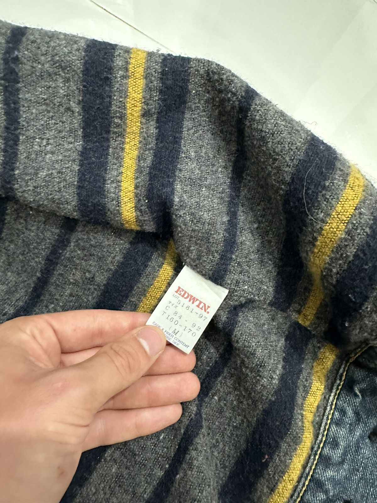 Edwin × Vintage EDWIN VINTAGE ARCHIVAL DENIM STREETWEAR JACKET Size US M / EU 48-50 / 2 - 8 Thumbnail