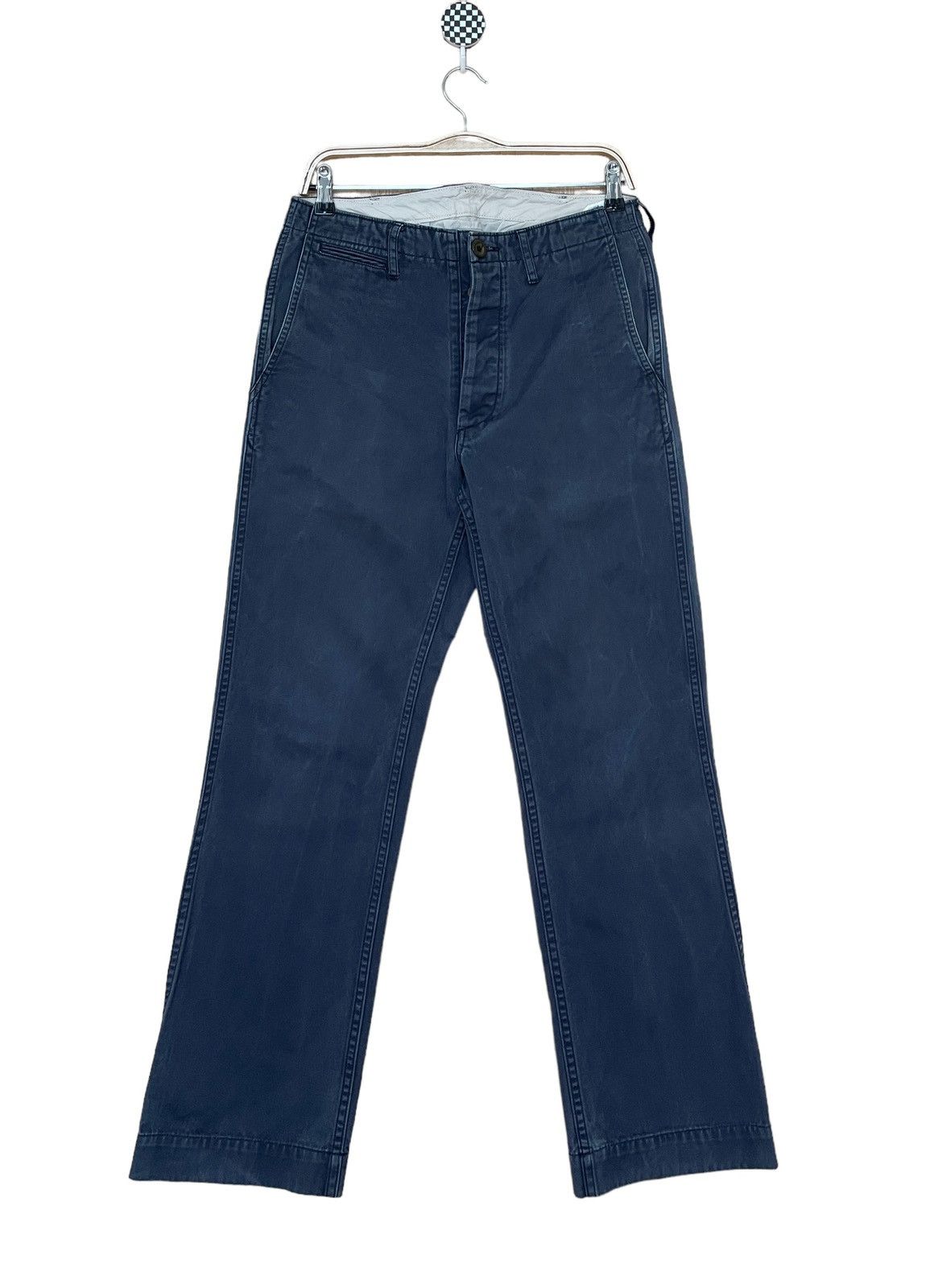 Vintage Brand Visvim Buckle Back USN Pants 2000s