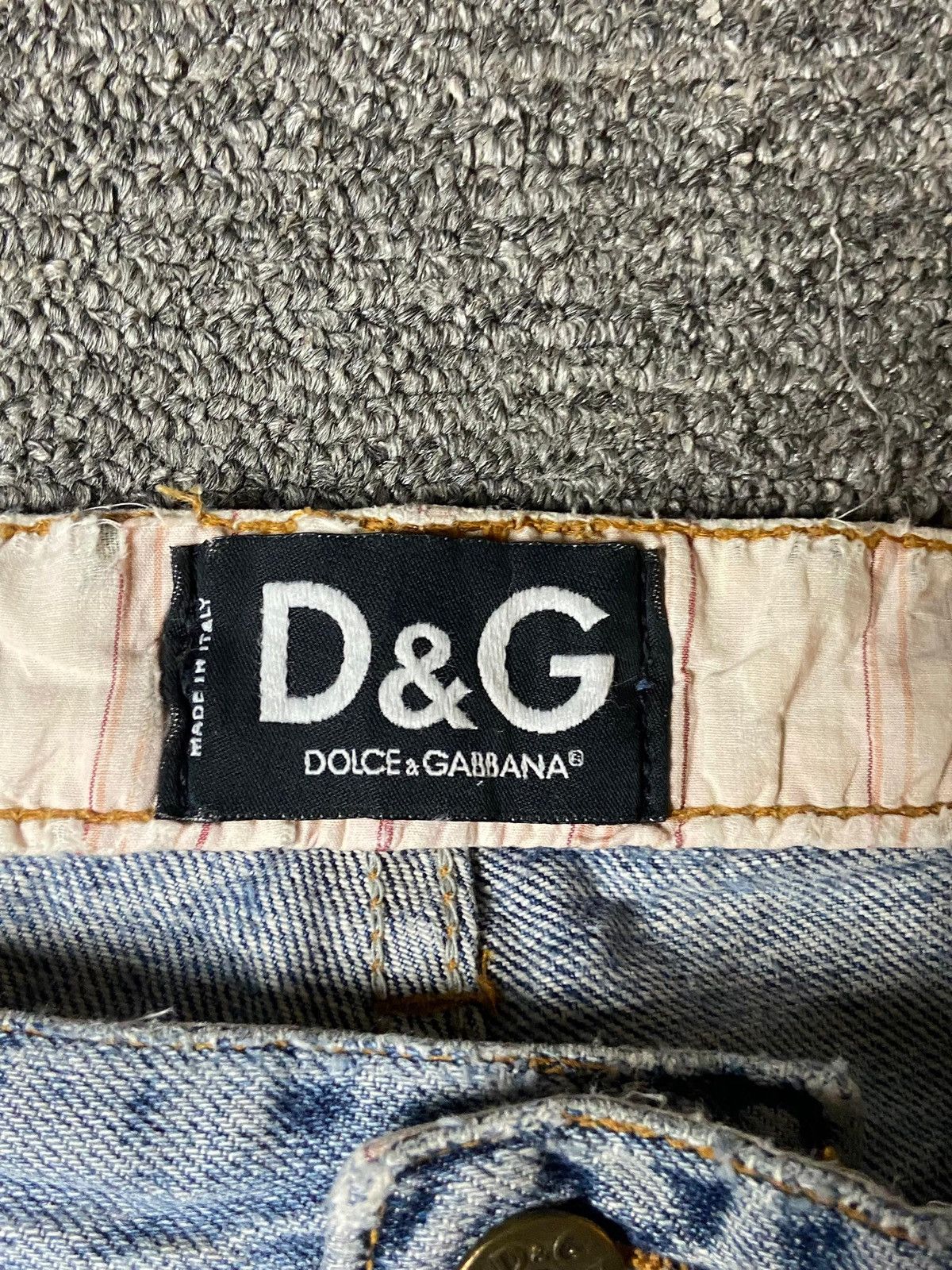 Dolce & Gabbana × Vintage Dolce & Gabbana Distressed Denim Ripped Shorts Jeans (126) Size US 36 / EU 52 - 3 Thumbnail