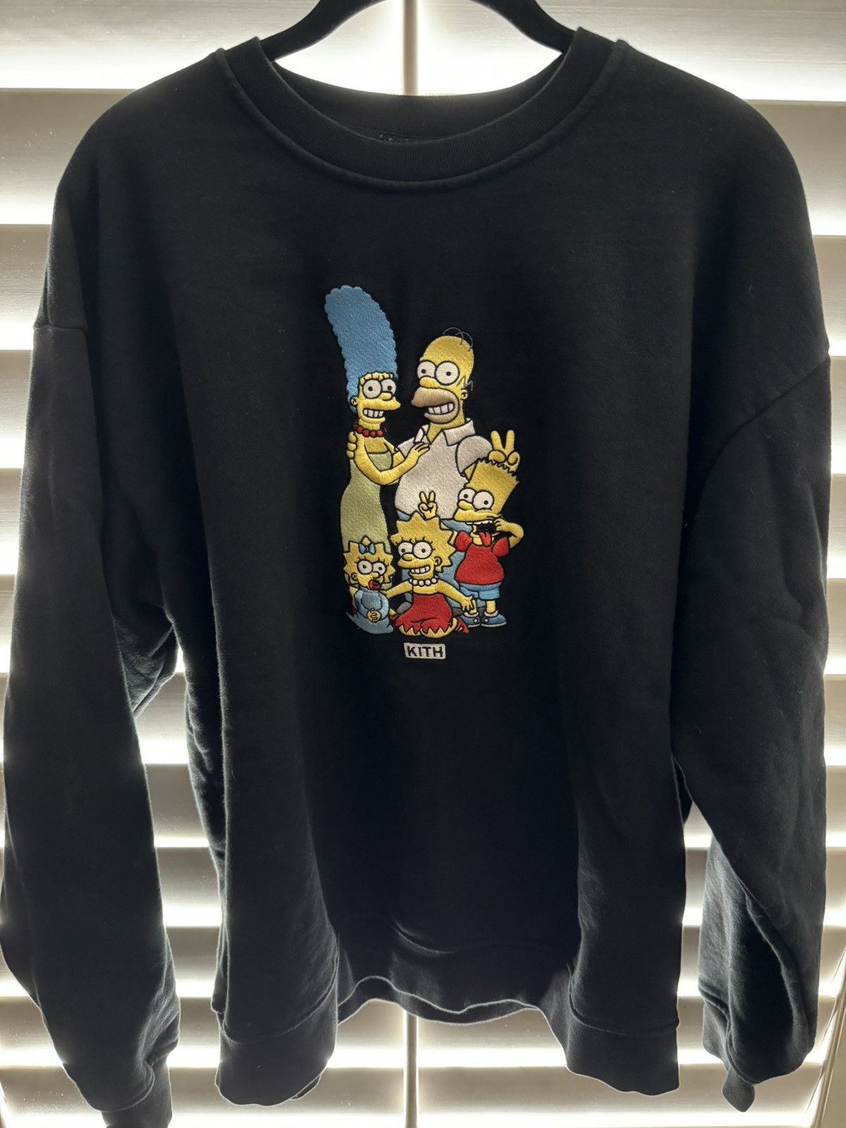 Kith × The Simpsons Kith x The Simpsons Portrait Crewneck | Grailed