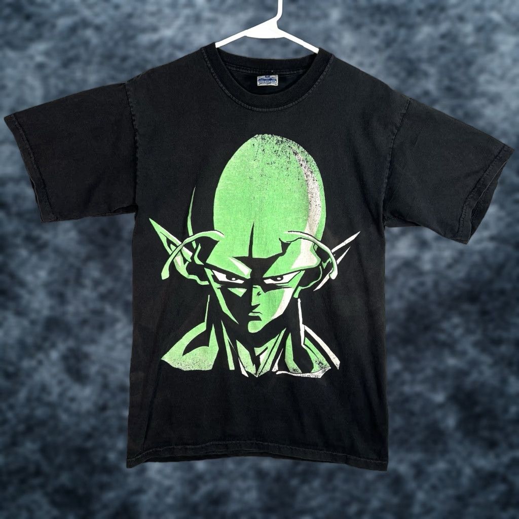 Vintage VINTAGE 1990s Dragon Ball Z Piccolo Anime Graphic T Shirt Men S/M Black Cotton Streetwear Size US S / EU 44-46 / 1 - 1 Thumbnail