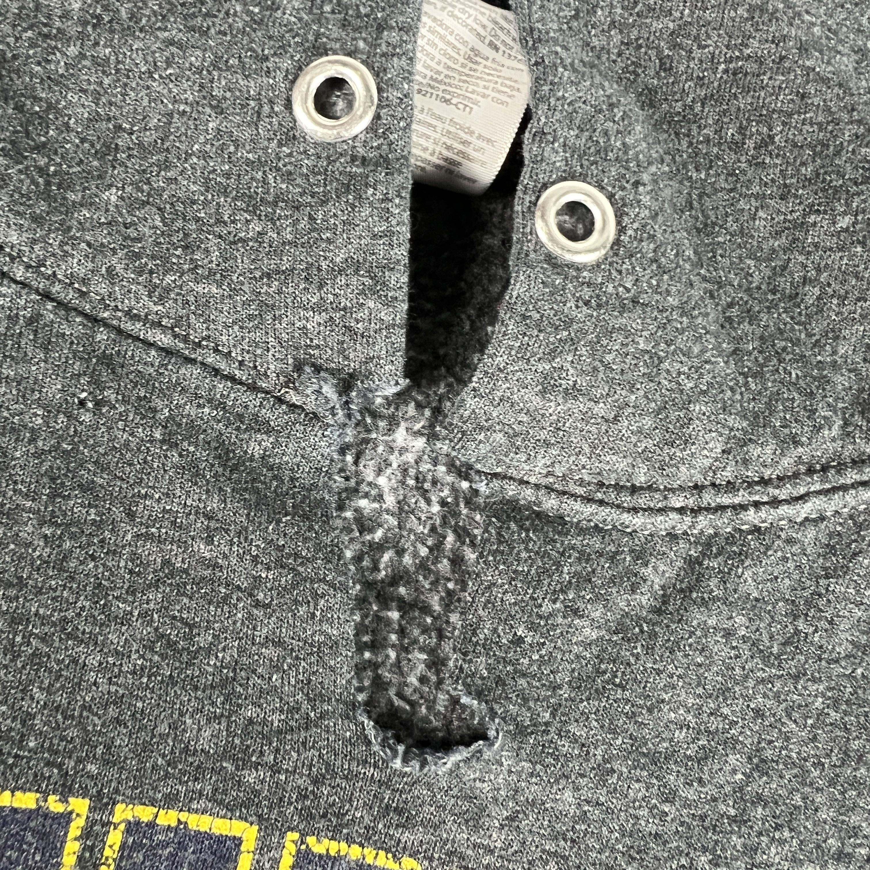 Jerzees × NCAA Y2K Jerzees Michigan Wolverines Sweatshirt Distressed Hoodie Size US M / EU 48-50 / 2 - 2 Thumbnail
