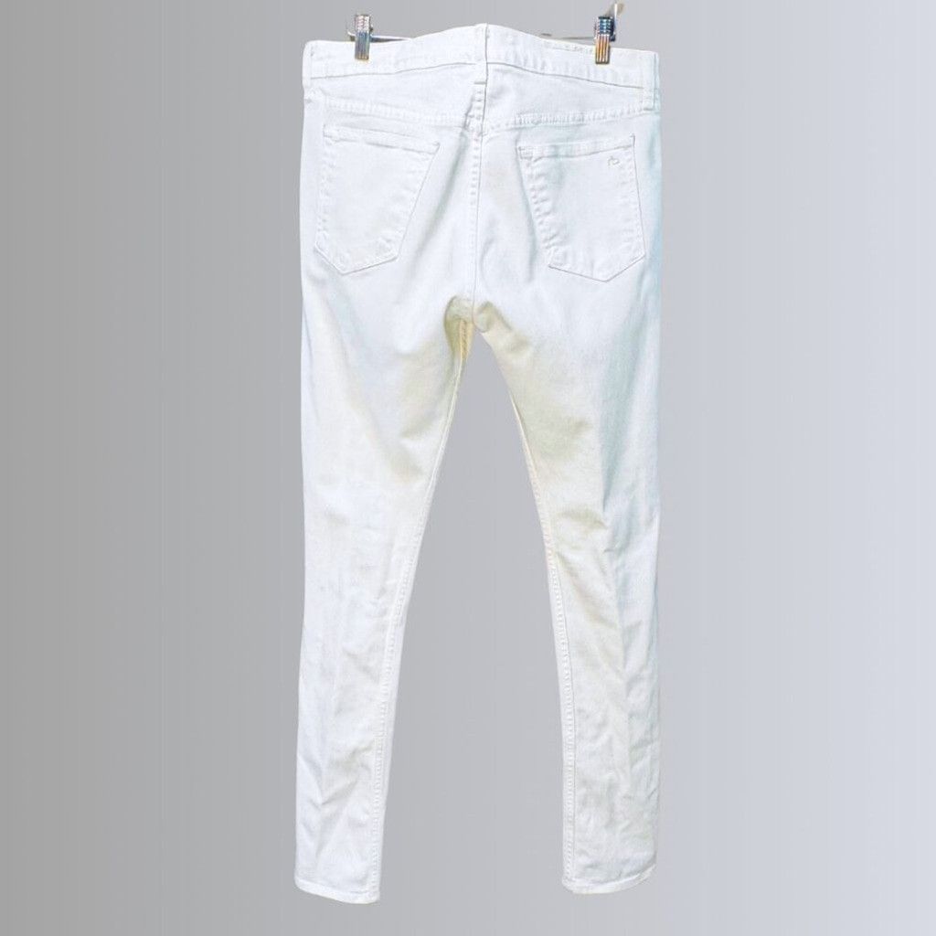 Rag & Bone rag & bone Men's White Extra-Slim Jeans - 32 Size US 32 / EU 48 - 11 Thumbnail