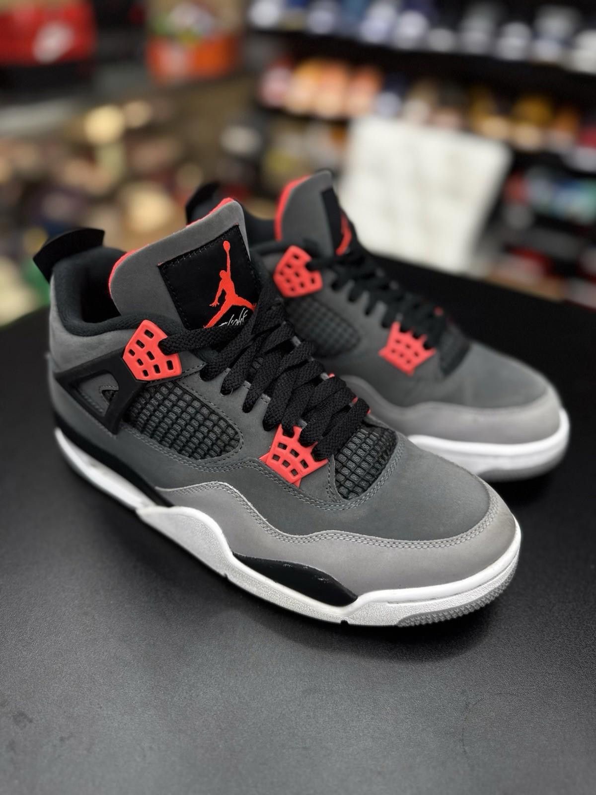 Jordan Brand Air Jordan 4 Retro Mid 'Infrared' Men's Size 9.5 DH6927-061 Size US 9.5 / EU 42-43 - 3 Thumbnail
