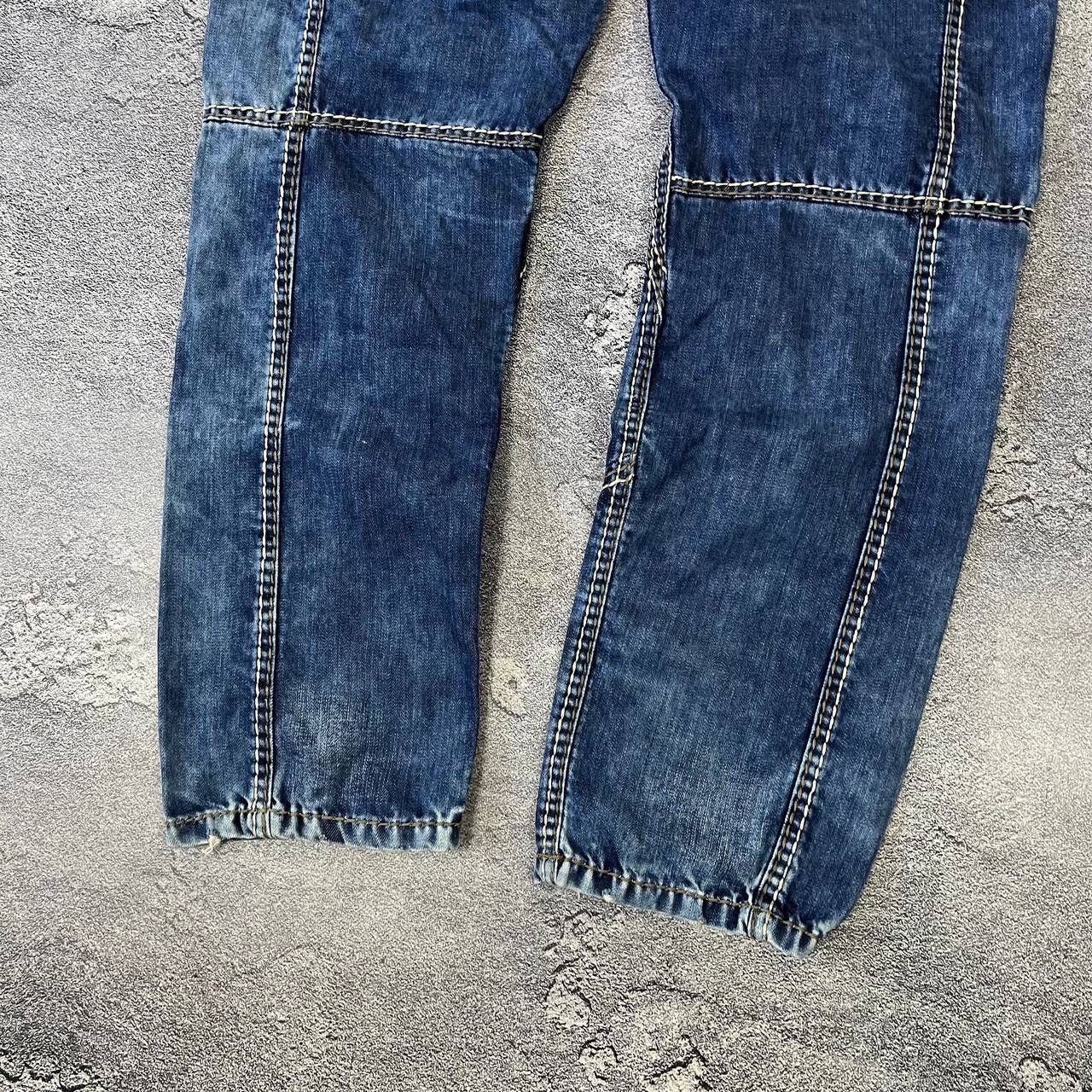 Vintage CIPO BAXX Vintage Mens Rapper Distressed Light Blue Y2K Size US 34 / EU 50 - 8 Thumbnail