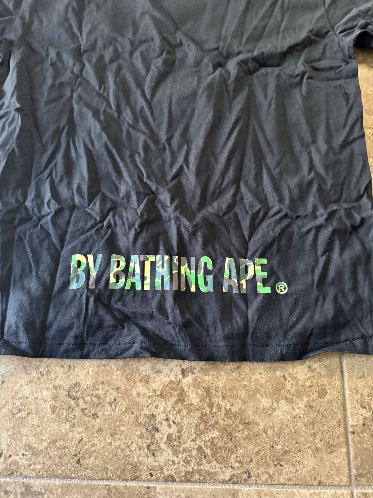 Bape BAPE ABC Camo Face Bathing Ape Tee Black Size US XXL / EU 58 / 5 - 7 Thumbnail