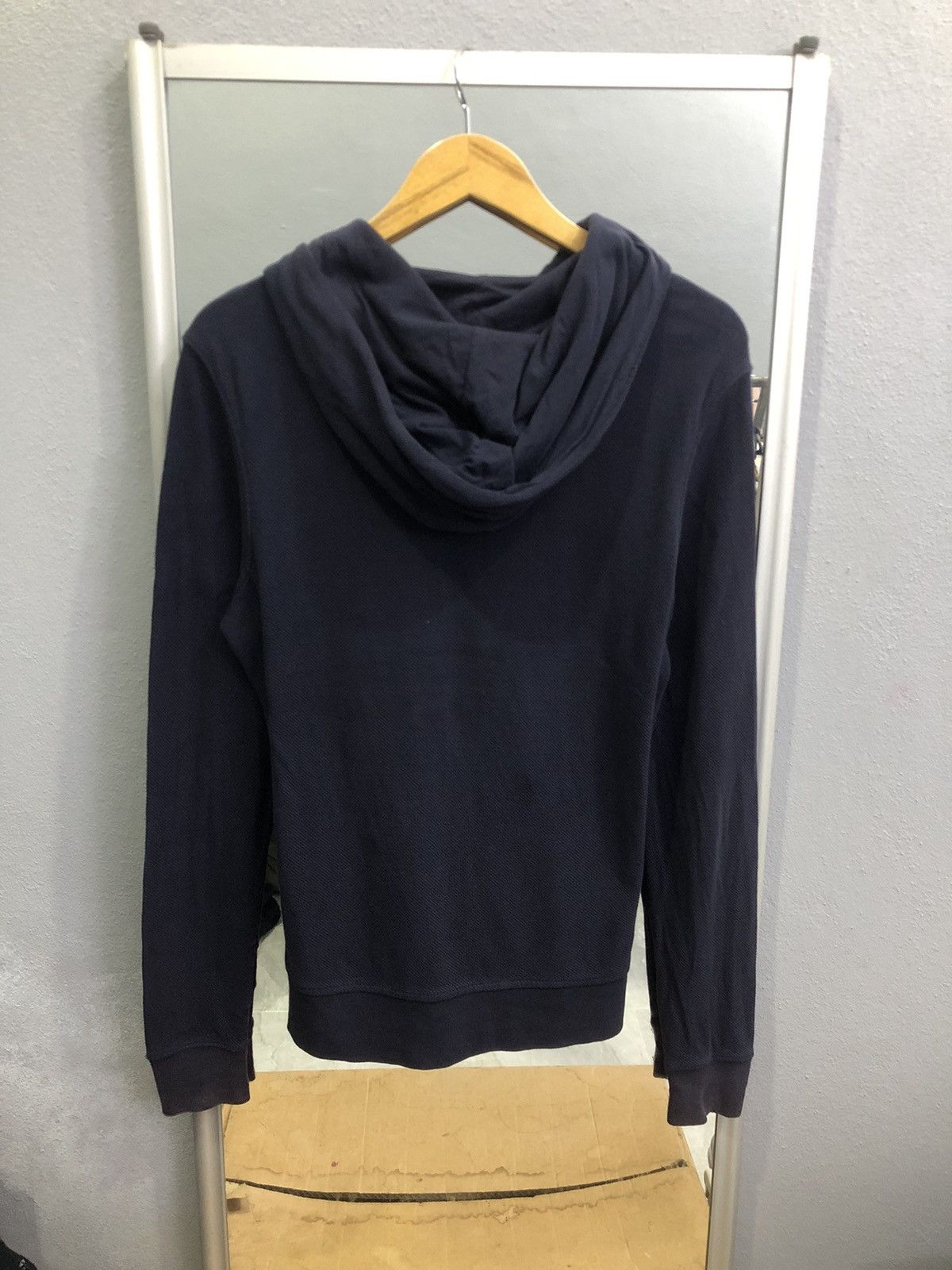 Zara Zara Man Basic Navy Zip Hoodie Basic Collection Size US M / EU 48-50 / 2 - 10 Thumbnail
