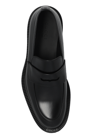 Gucci oc11z0226 Men's Loafers Shoes in Black Size US 9.5 / EU 42-43 - 6 Thumbnail