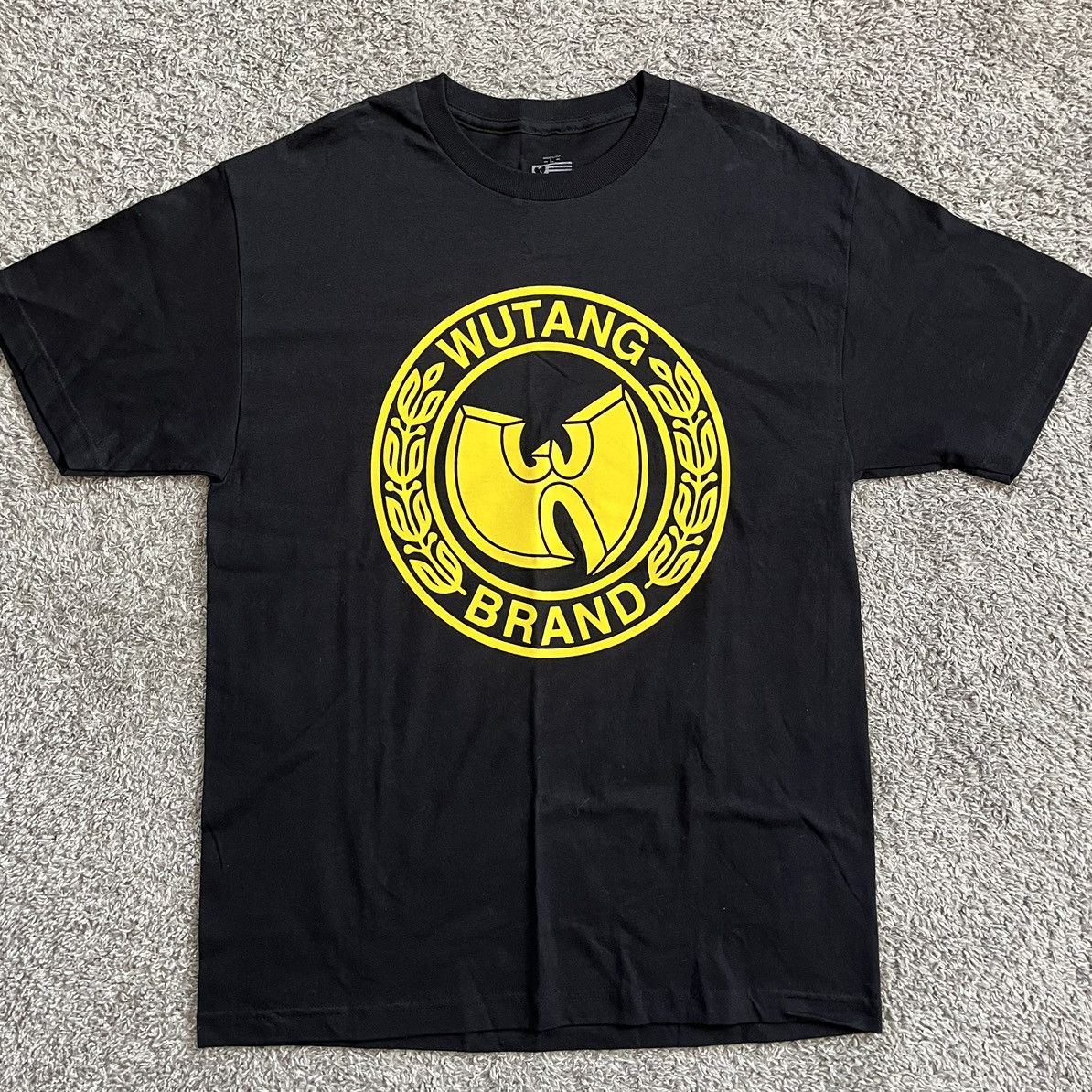 Wu-Tang Clan 🔴Wu-Tang Shirt Size Large Black Yellow WuTang Rza Wu Wear Size US L / EU 52-54 / 3 - 1 Thumbnail
