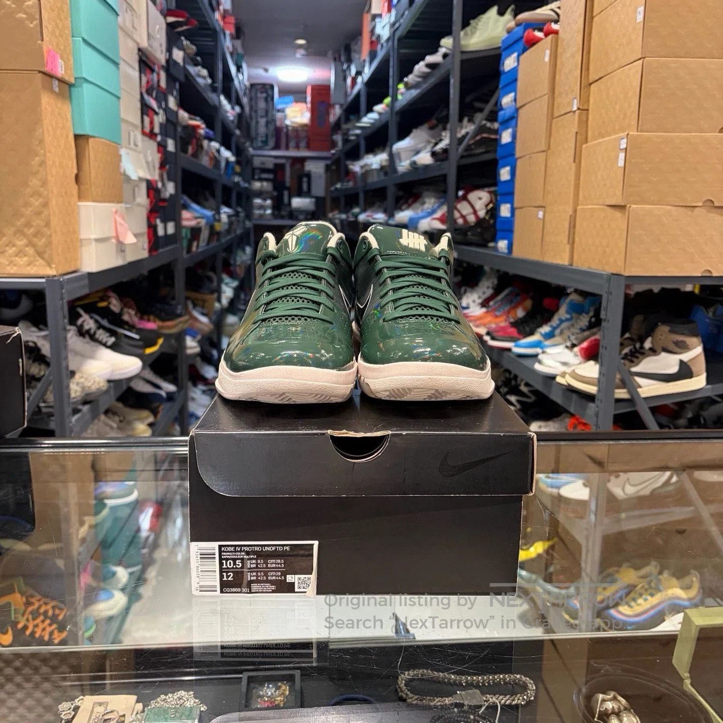 Nike UNDEFEATED x Nike Zoom Kobe4 Protro. Size US 11 / EU 44 - 2 Thumbnail
