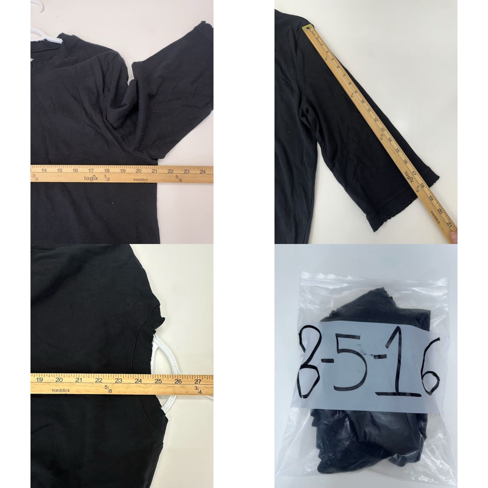 Orvis Orvis Womens Shirt Large Black 3/4 Sleeve Round Neck Shirt Women Regular Cotton Lightweight Casual Sleeve Basic Solid Vintage No (adjusted to rules) Size L / US 10 / IT 46 - 8 Thumbnail