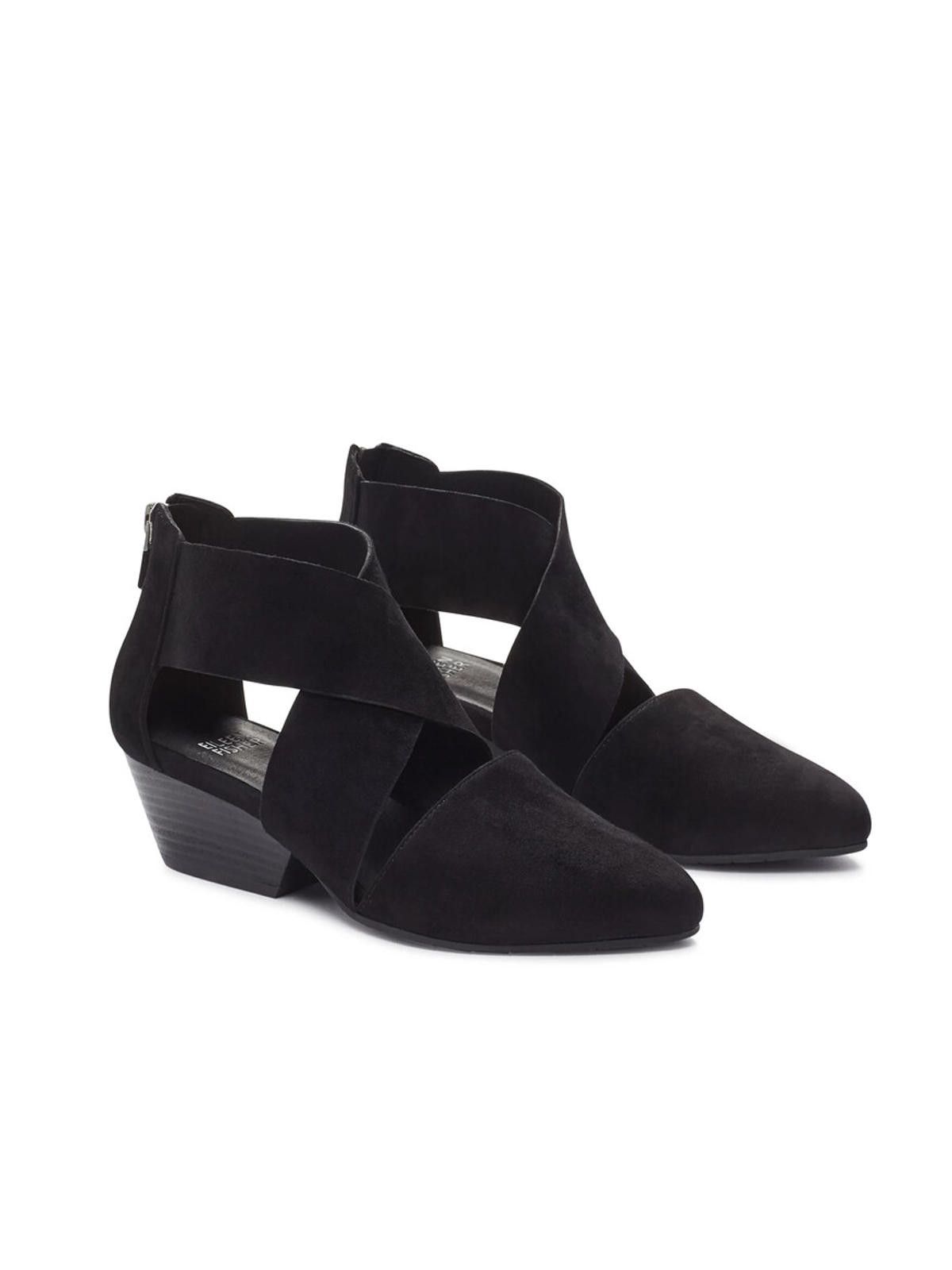 Eileen Fisher Eileen Fisher Black Suede Vera Pump Wrap Size 7.5 Size US 7.5 / IT 37.5 - 1 Thumbnail