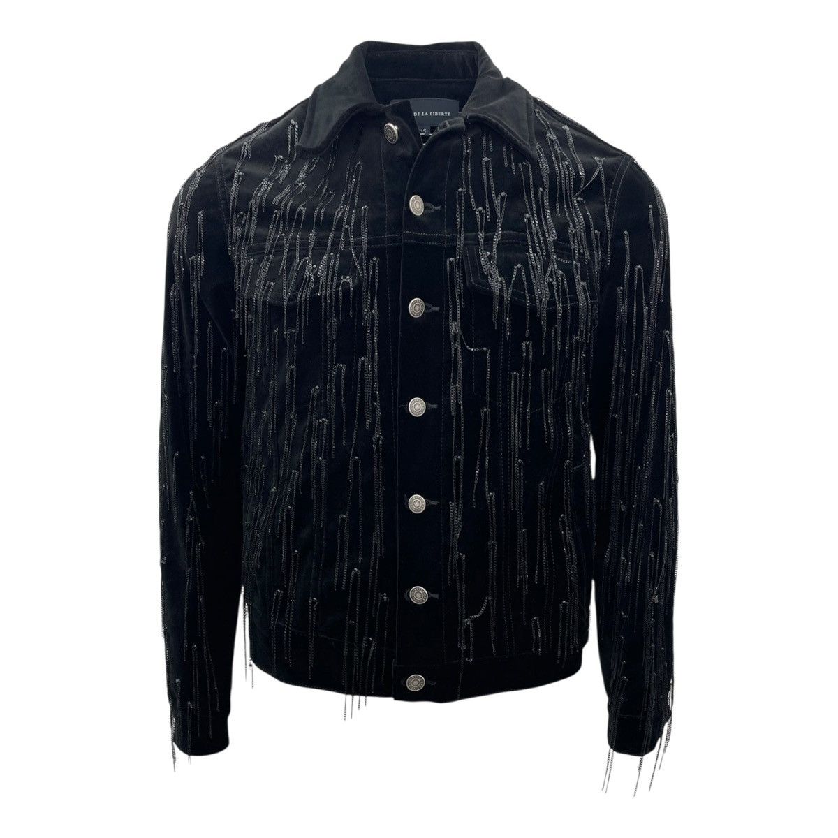 Cout de la Liberte $3,000 Johnny stretch velvet tassel trucker Size US S / EU 44-46 / 1 - 7 Thumbnail