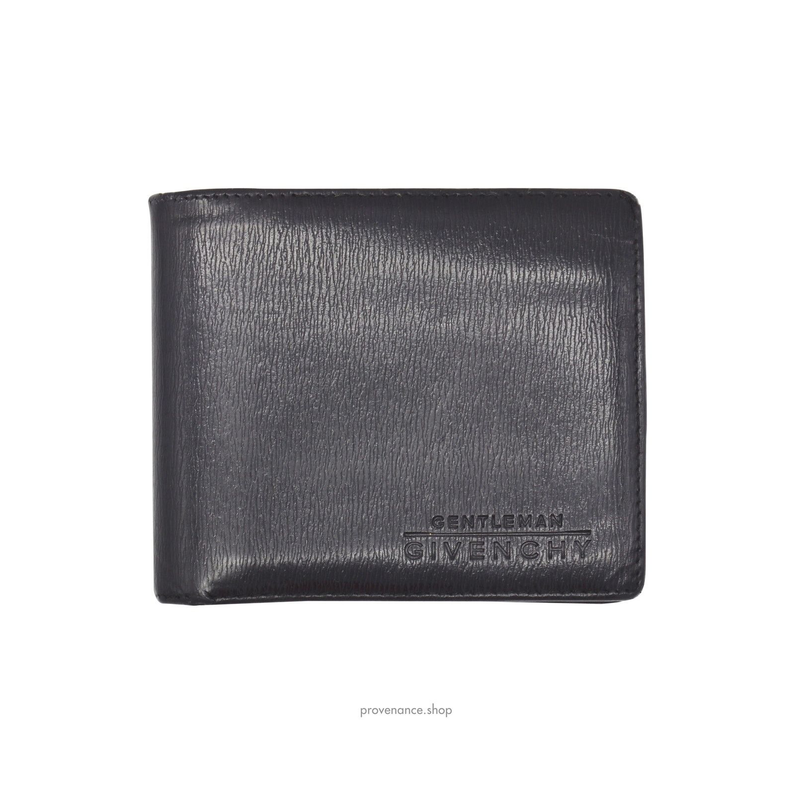 Givenchy 🔴 Givenchy Gentleman Bifold Wallet - Black Leather Size ONE SIZE - 1 Thumbnail