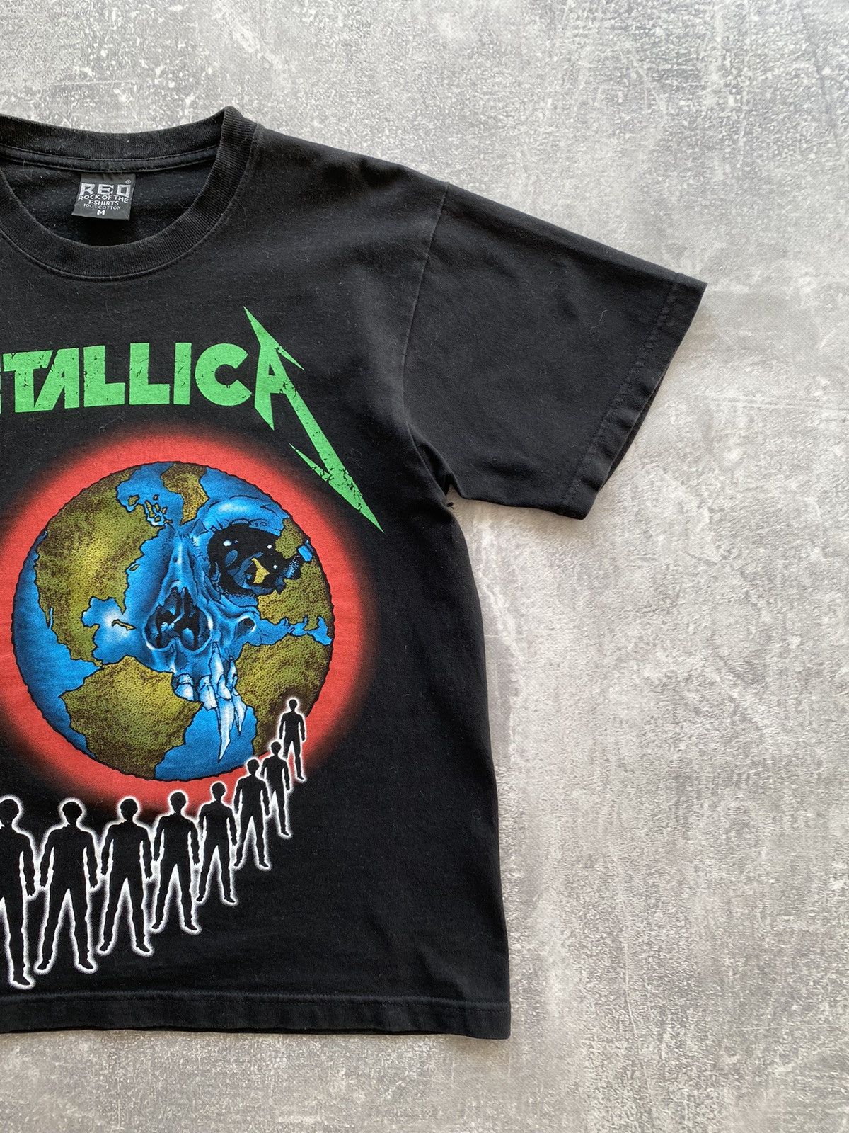 Band Tees × Metallica × Vintage Vintage 1992 Metallica The Unforgiven Tour T Shirt Size US M / EU 48-50 / 2 - 3 Thumbnail