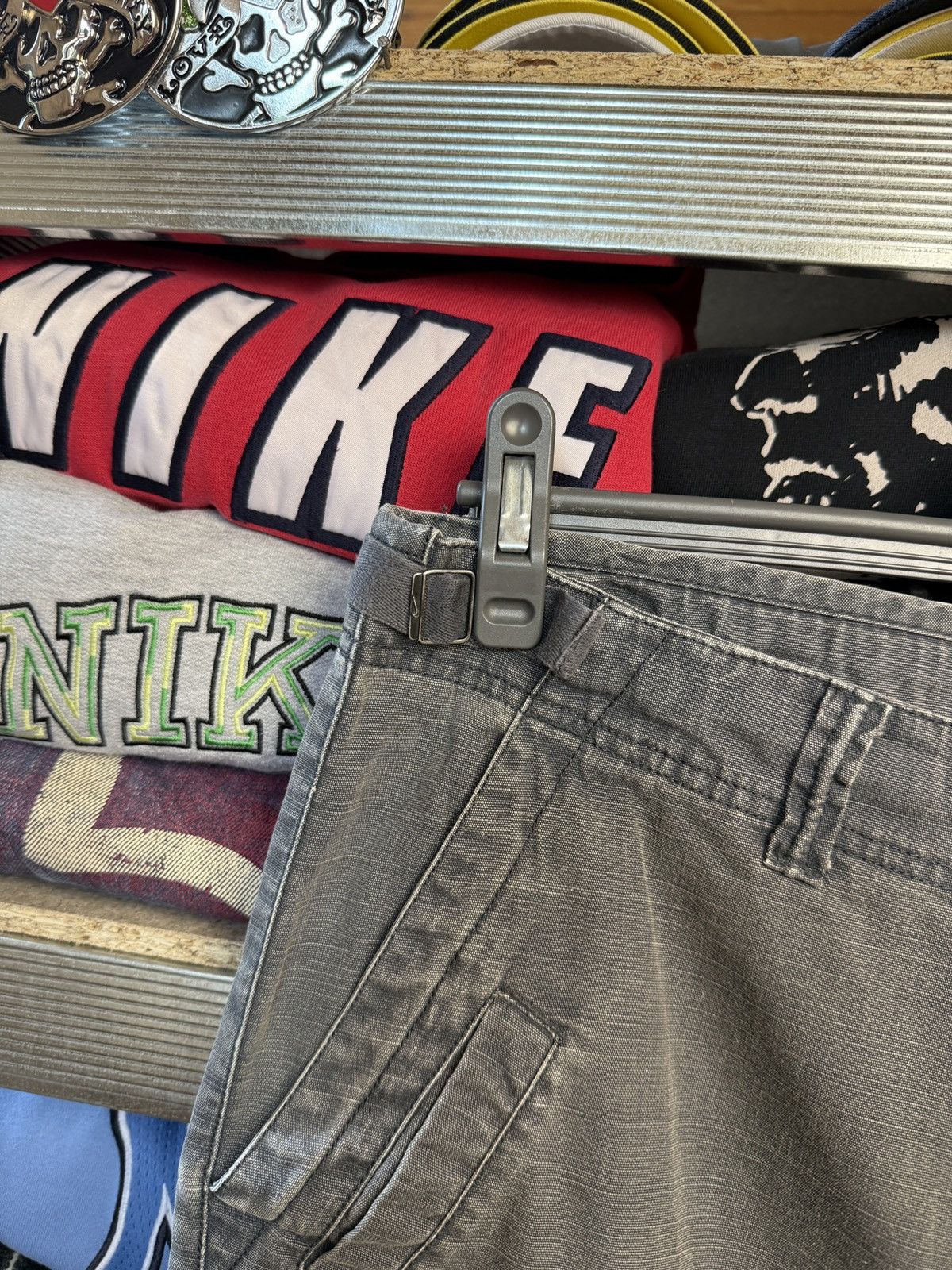 Nike × Vintage Nike Vintage Cargo Pants Travis Style Size US 34 / EU 50 - 6 Thumbnail