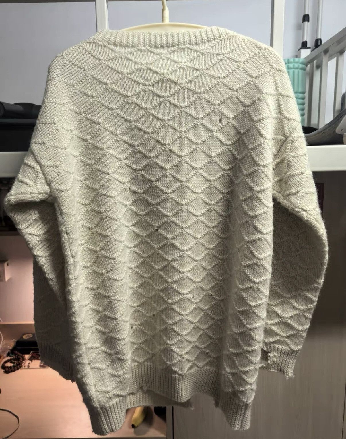 Maison Margiela Maison Margiela Main Line Authentic Distressed Wool Sweater Size US XL / EU 56 / 4 - 2 Thumbnail