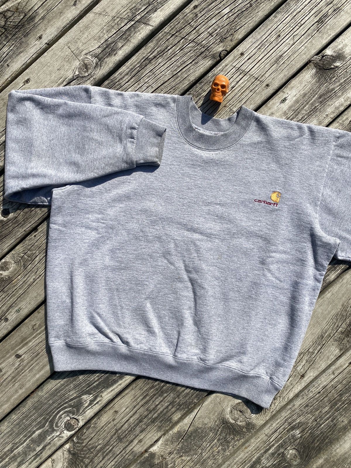 Carhartt × Vintage 90s Carhartt heavy sweatshirt sz XL Size US XL / EU 56 / 4 - 1 Thumbnail