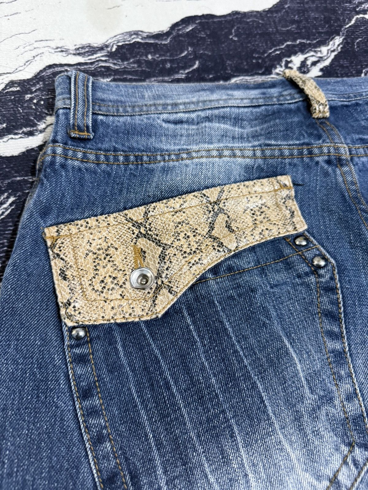 semanticdesign Semantic design snake skin jeans Size US 32 / EU 48 - 3 Thumbnail