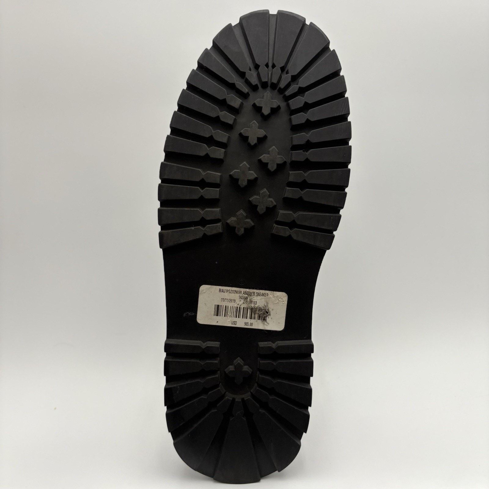 Louis Vuitton Louis Vuitton Leather Derby Sneaker ' Black ' | SUPER CLEAN! Size US 8 / EU 41 - 7 Thumbnail