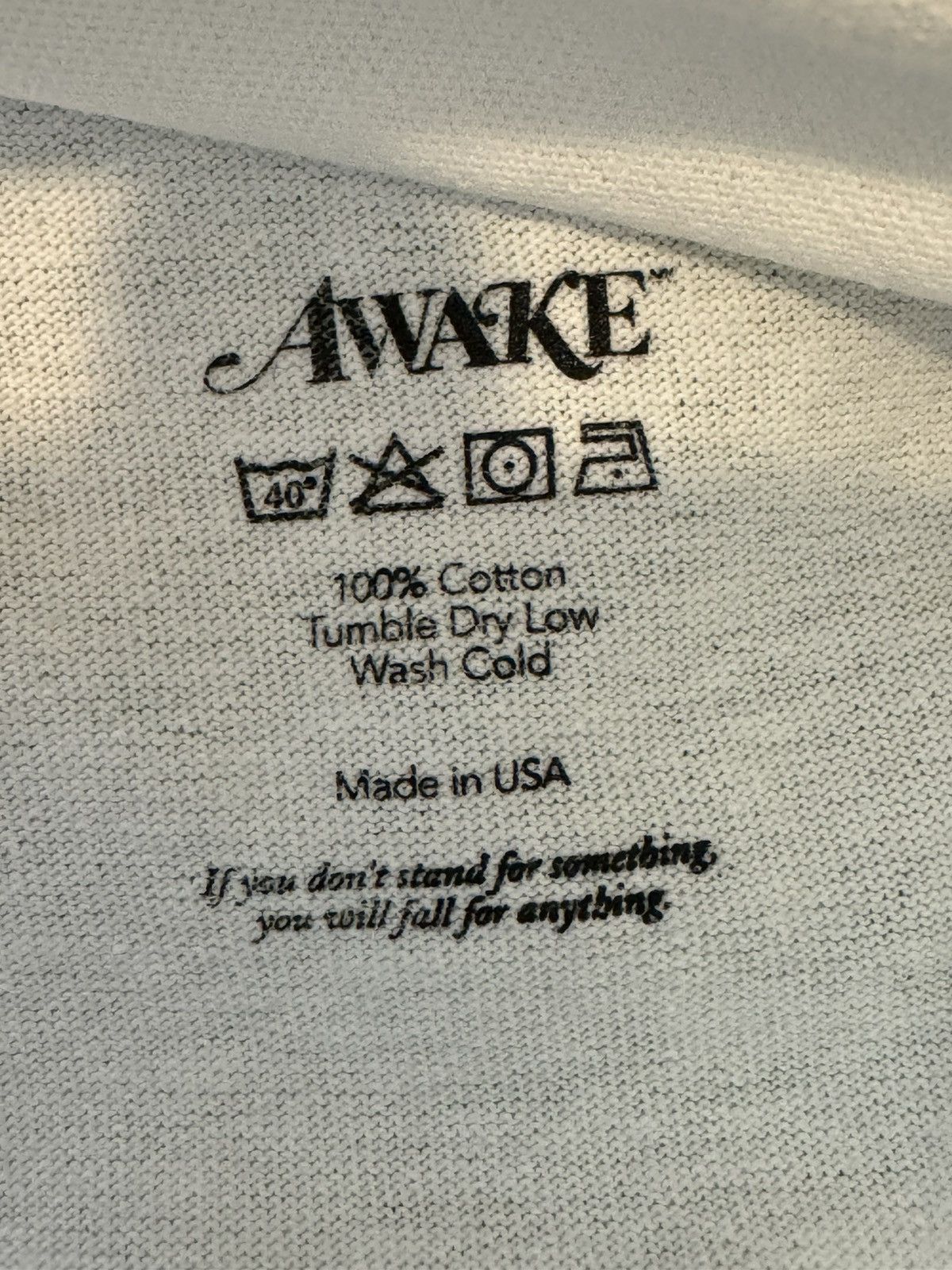 Awake NY Awake Metallic Logo Tee Size US M / EU 48-50 / 2 - 6 Thumbnail