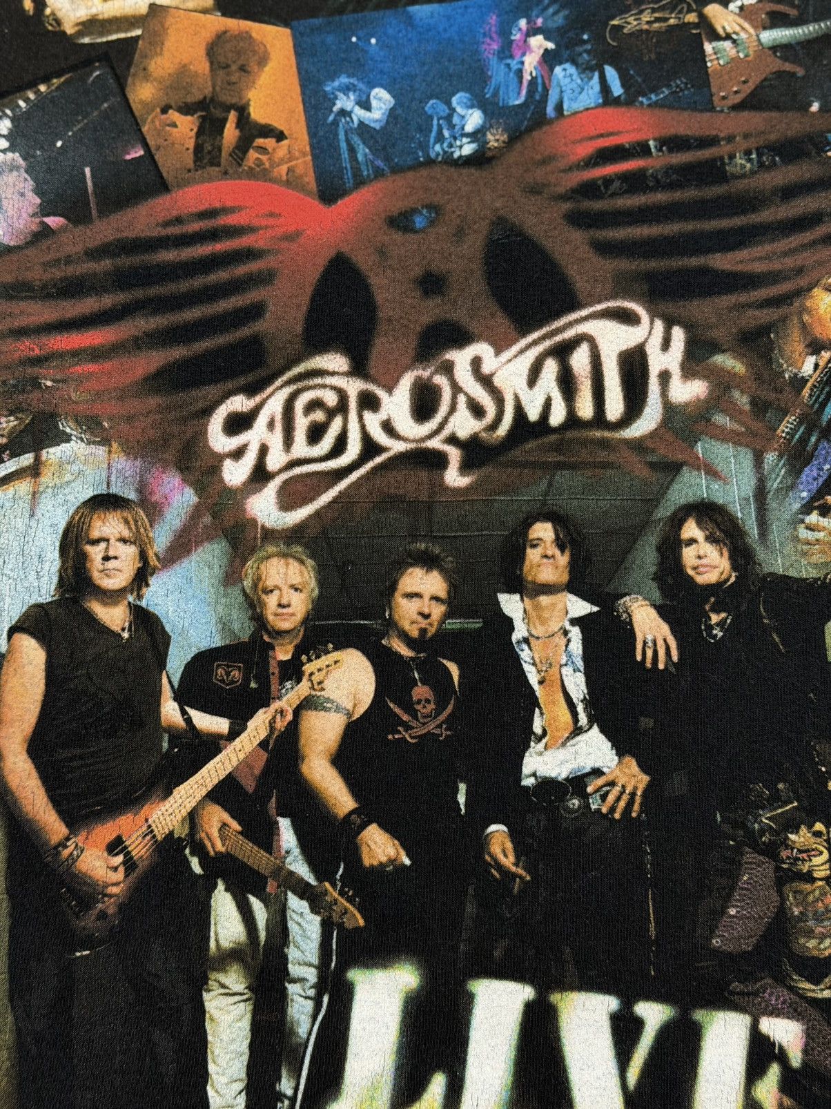 Band Tees Vintage 05/06 Aerosmith Rocking The Joint Tour TShirt XXL Size US XXL / EU 58 / 5 - 7 Thumbnail