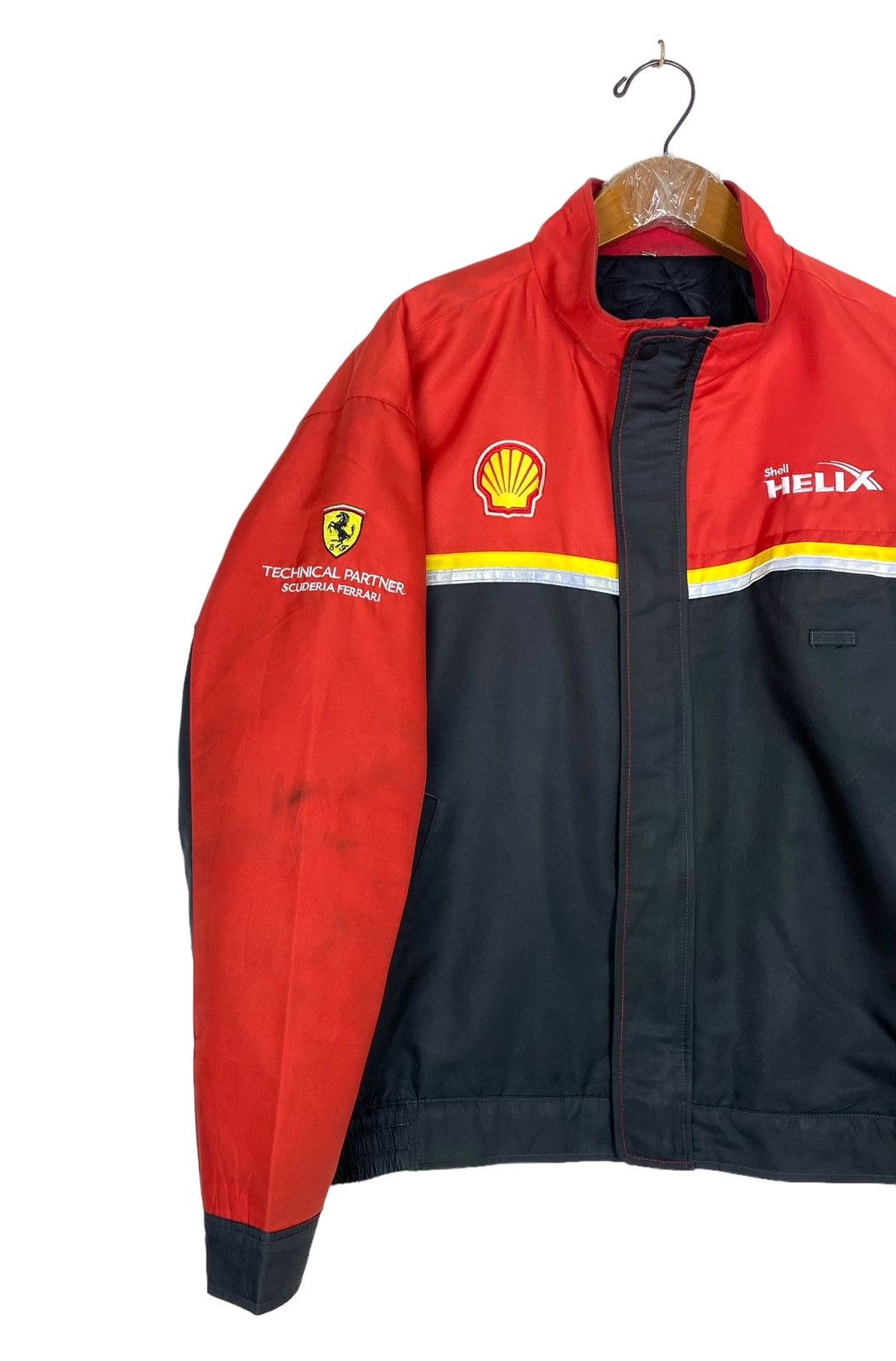 Ferrari Vintage Shell Helix X Ferrari Technical Jacket Size US L / EU 52-54 / 3 - 2 Thumbnail