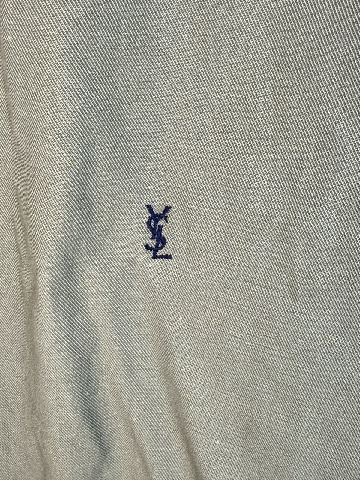 Yves Saint Laurent Cotton YSL Windbreaker Jacket 90s Bomber Zip Up Vintage Size US L / EU 52-54 / 3 - 2 Thumbnail