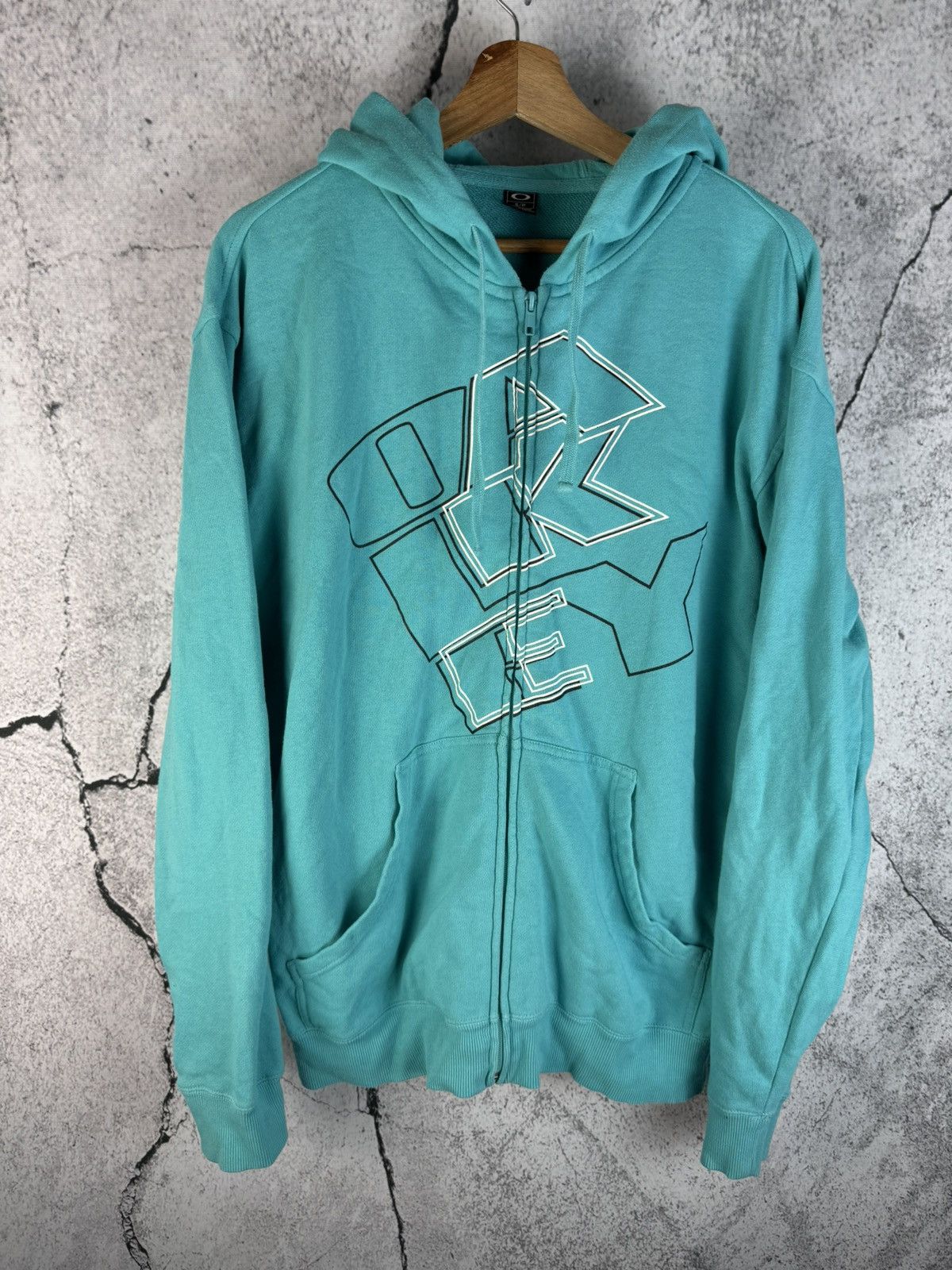 Oakley Vintage Oakley Hoodie Gorpcore Full Zip Big Logo Size US M / EU 48-50 / 2 - 1 Thumbnail
