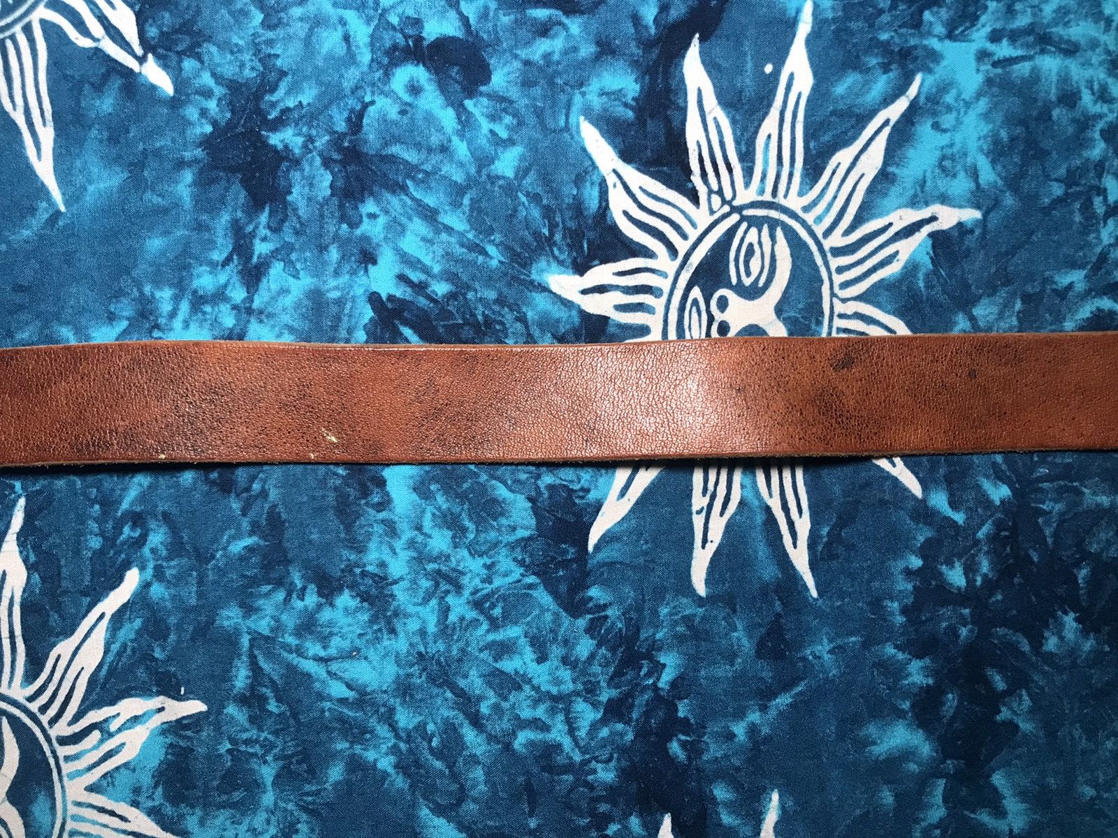 Energie Vintage Leather Belt ENERGIE Y2K Size 34 - 4 Thumbnail