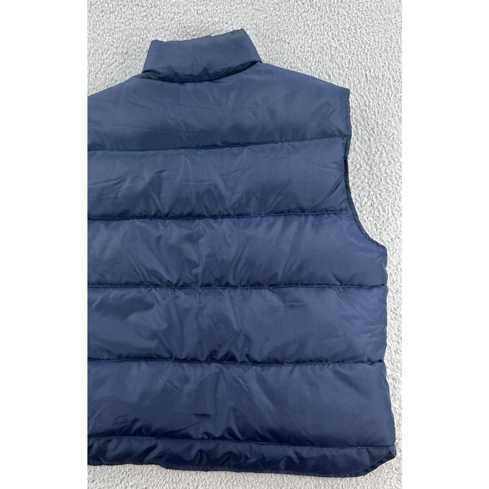 Vintage VINTAGE Down Peak Mens XS Vest Down Waterfowl Button Up Puffer Blue 80s EU Mens Size US XS / EU 42 / 0 - 7 Thumbnail