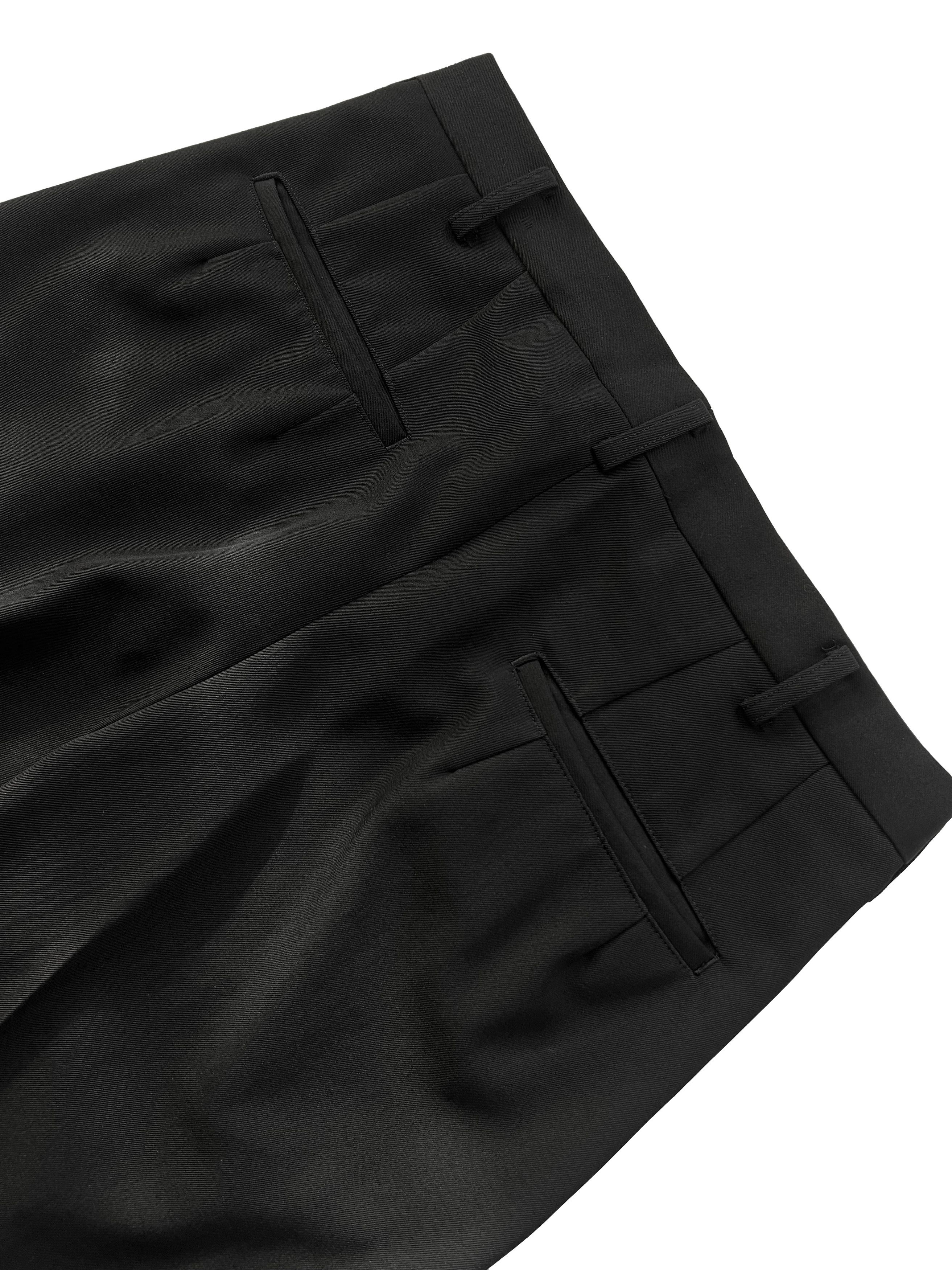 Yohji Yamamoto YOHJI YAMAMOTO POUR HOMME RED PIPING PANTS Size US 30 / EU 46 - 6 Thumbnail