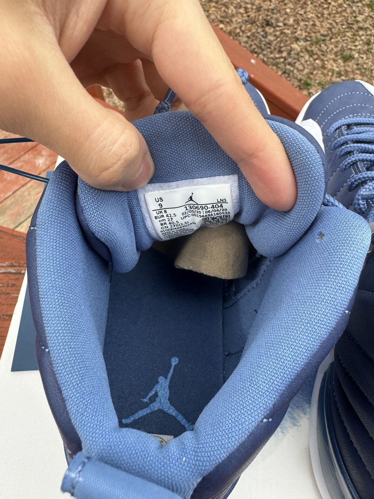 Jordan Brand × Nike Jordan 12 “Indigo” Size US 9 / EU 42 - 7 Thumbnail