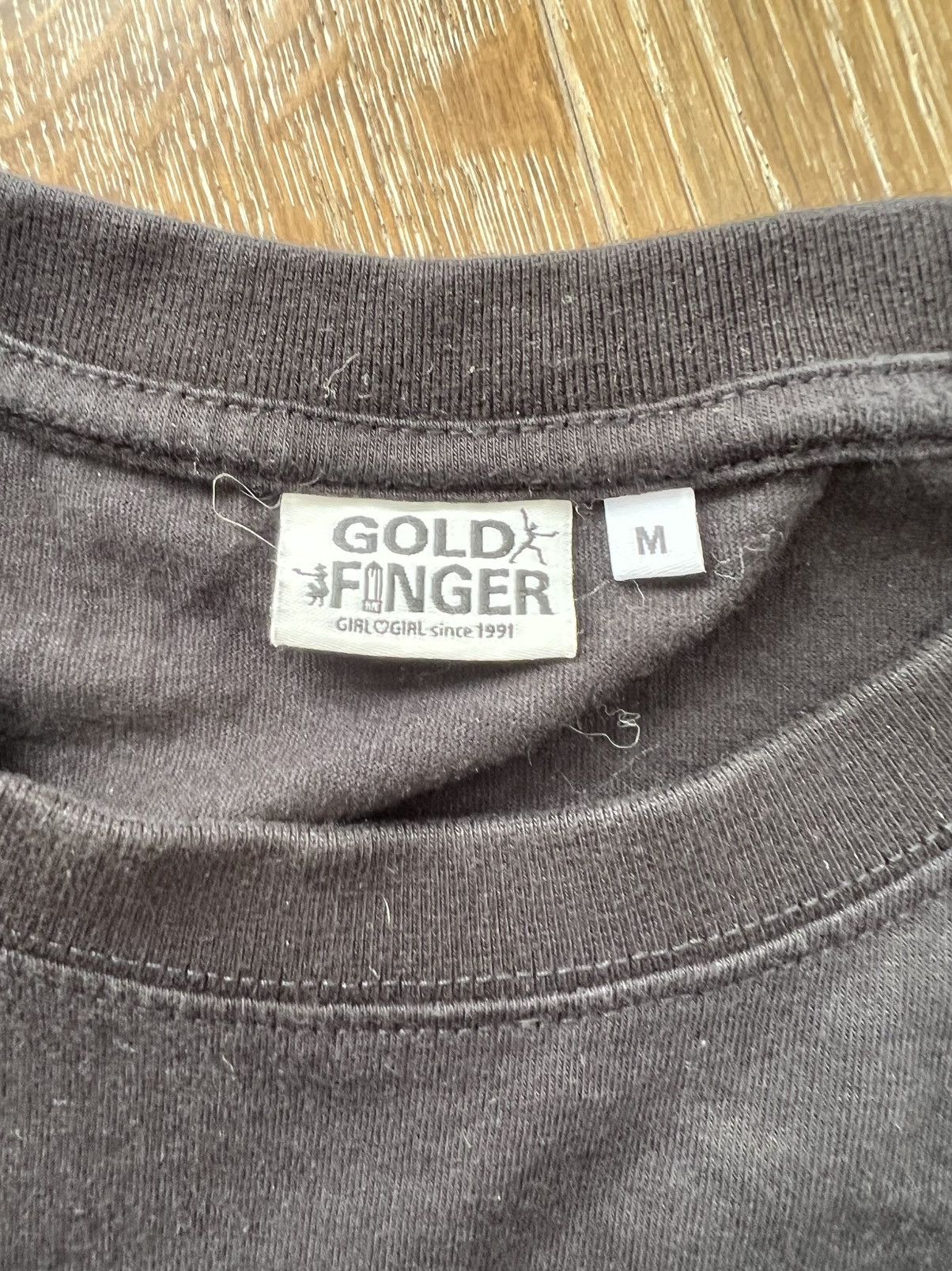 Have A Good Time Have a gold finger time tee Size US M / EU 48-50 / 2 - 2 Thumbnail