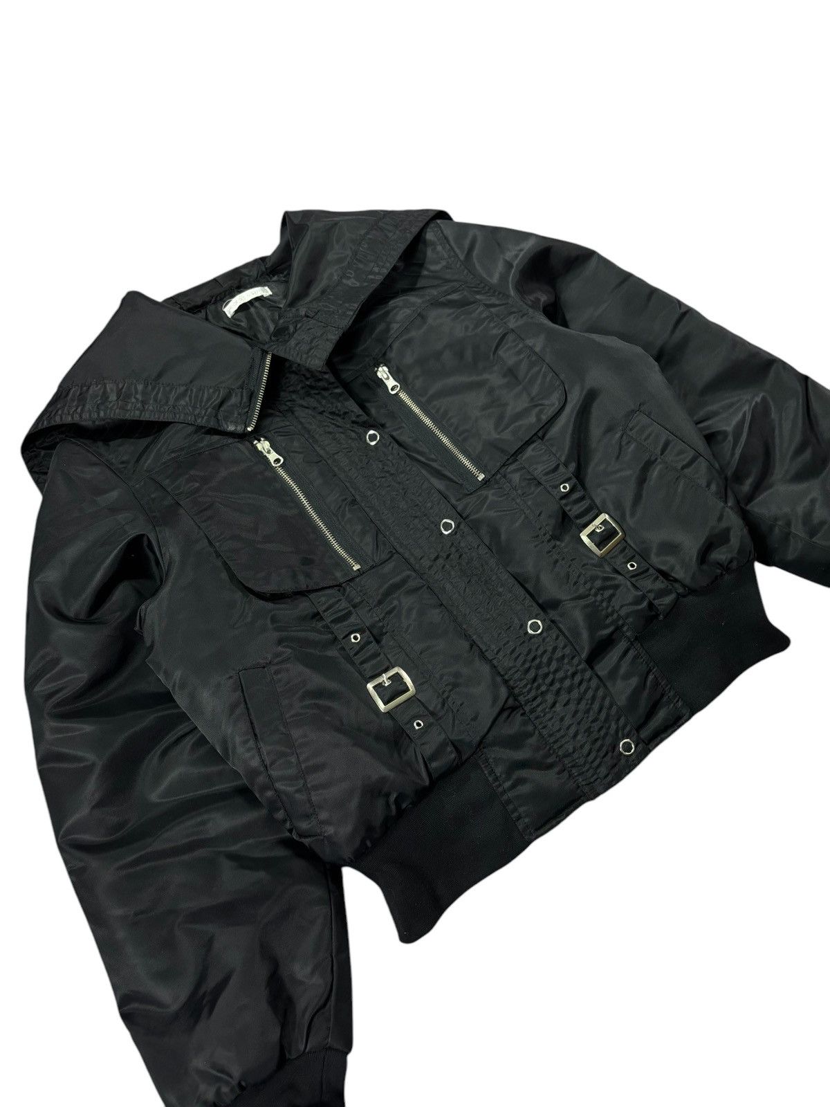 Vintage Avant-garde Bomber jacket Size S / US 4 / IT 40 - 4 Thumbnail