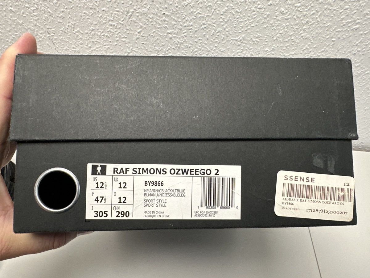 Adidas × Raf Simons Raf Simons ozweego 2 size 12.5 Size US 12.5 / EU 45-46 - 10 Thumbnail