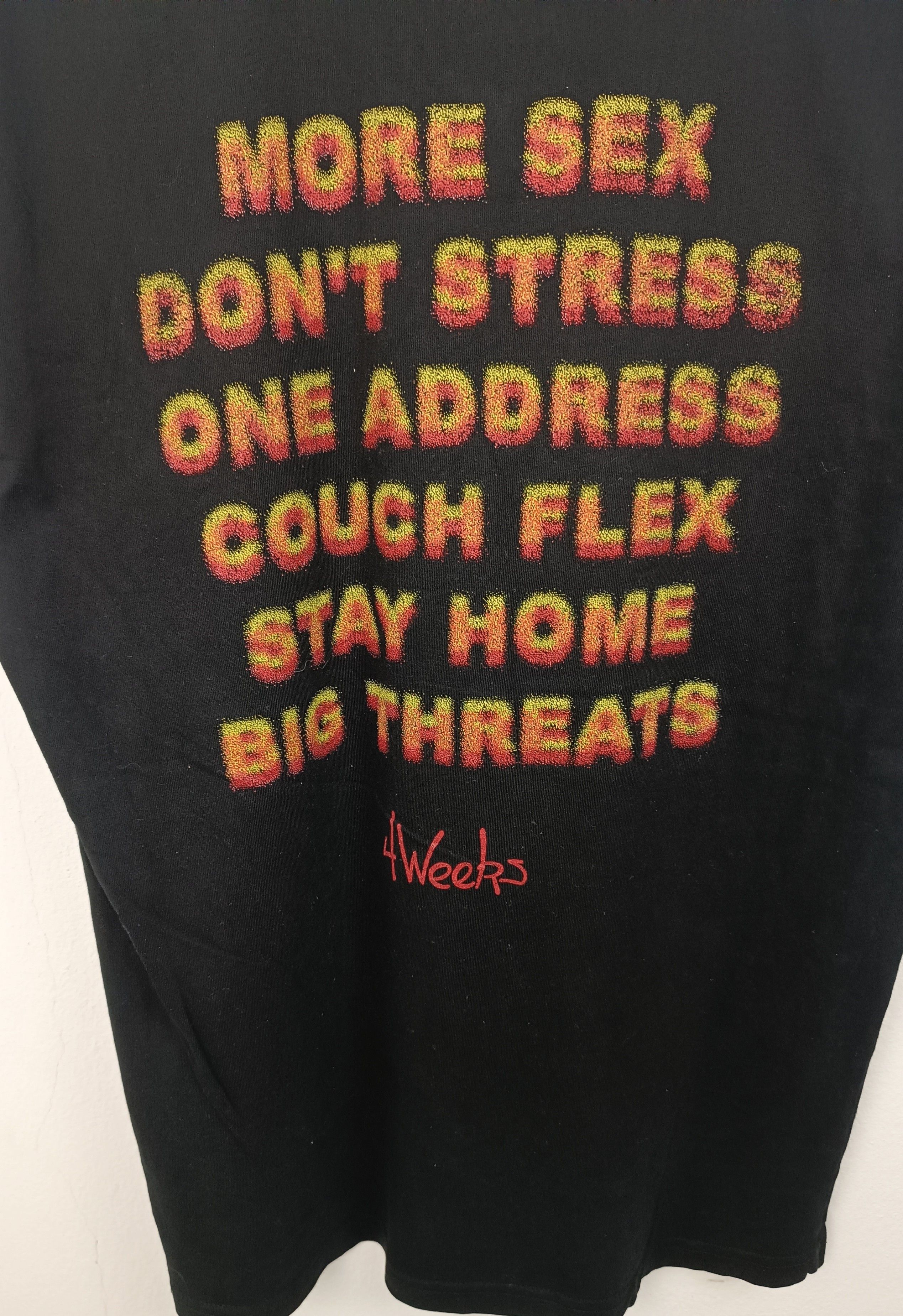 Other VINTAGE MORE SEX DONT STRESS FUNNY HUMOR ADULT TEES Size US M / EU 48-50 / 2 - 14 Thumbnail