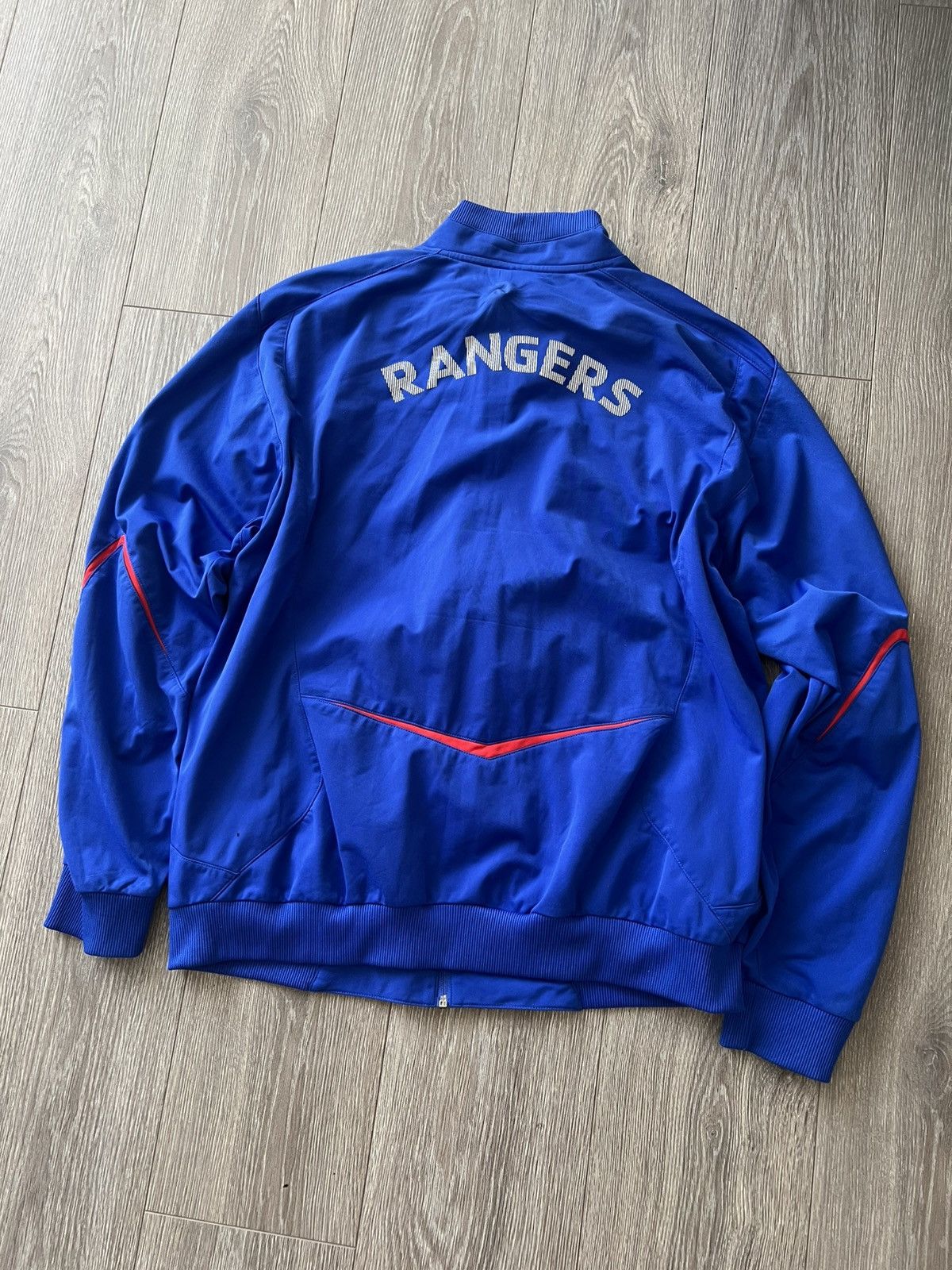 Umbro × Vintage Vintage Umbro Rangers Football Track Jacket Soccer Size US XXL / EU 58 / 5 - 11 Thumbnail