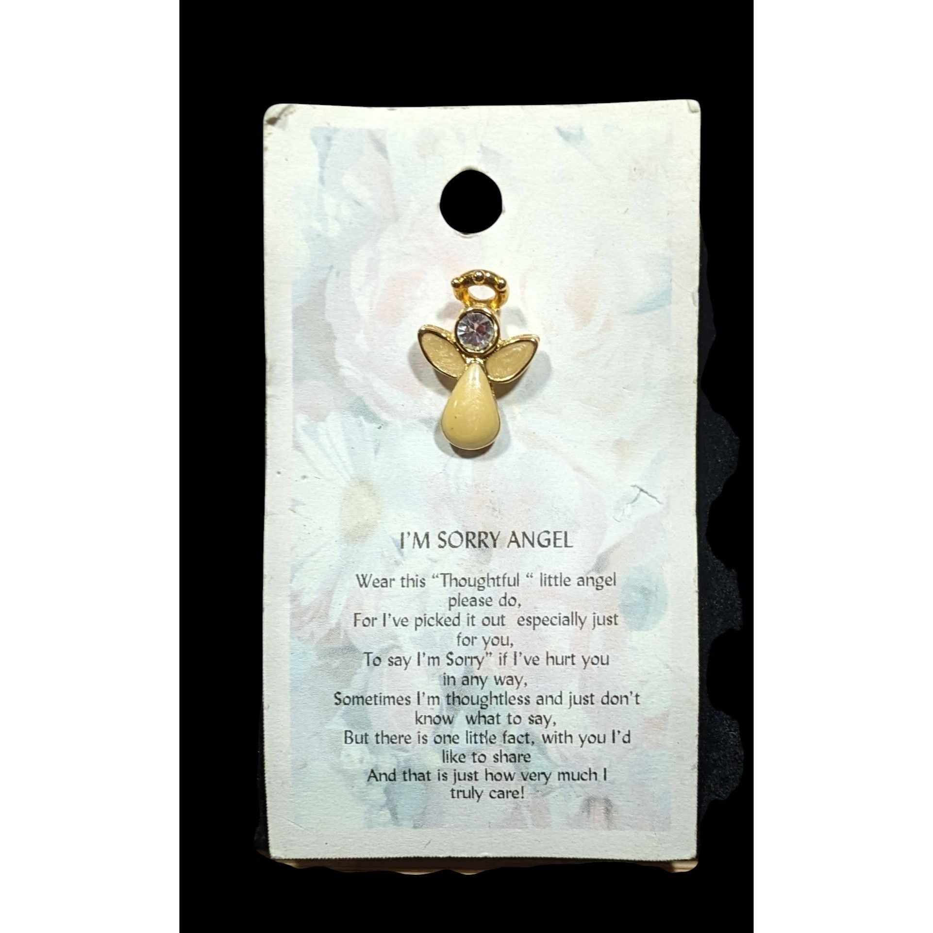 Other Vintage 90s I'm Sorry Angel Lapel Pin By The Cat's Meow Size ONE SIZE - 1 Thumbnail