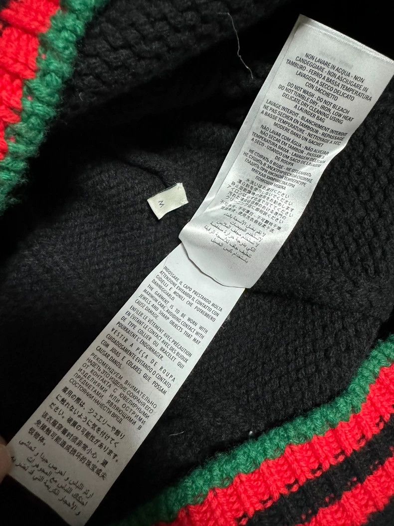 Gucci Gucci Red-edged V-neck sweater 2503-Nextarrow Size US M / EU 48-50 / 2 - 6 Thumbnail