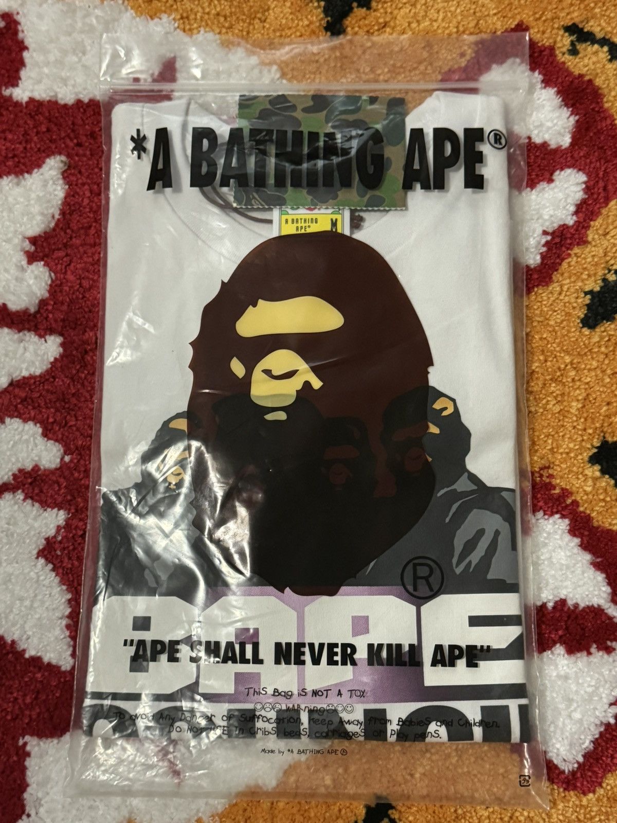 Bape Bape Generals Council Tee White Medium Size US M / EU 48-50 / 2 - 4 Thumbnail