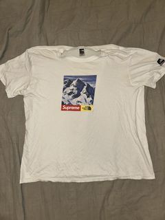 Supreme the north face online mountain tee black